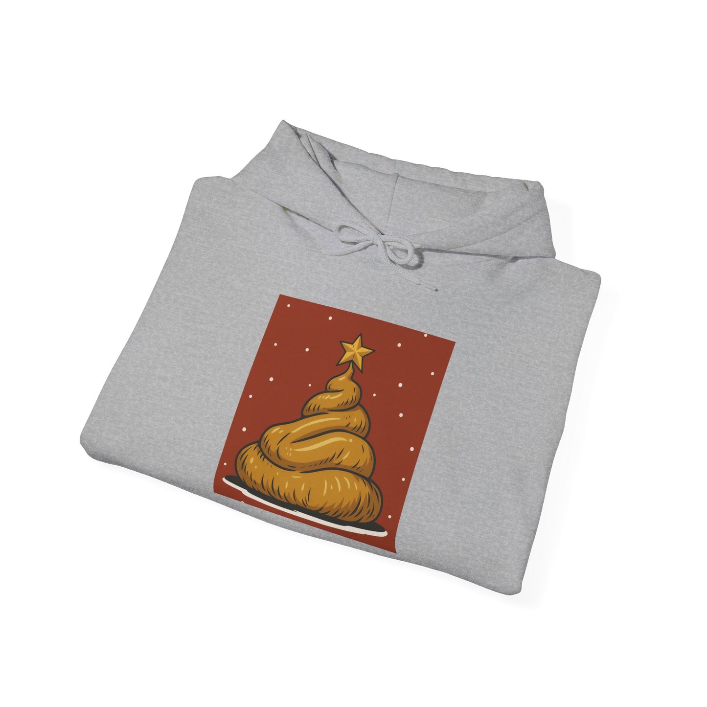 Funny Holiday Hooded Sweatshirt, Christmas Humor, Gift for Friends, Unisex Hoodie, Winter Apparel - Riff Raff Wear