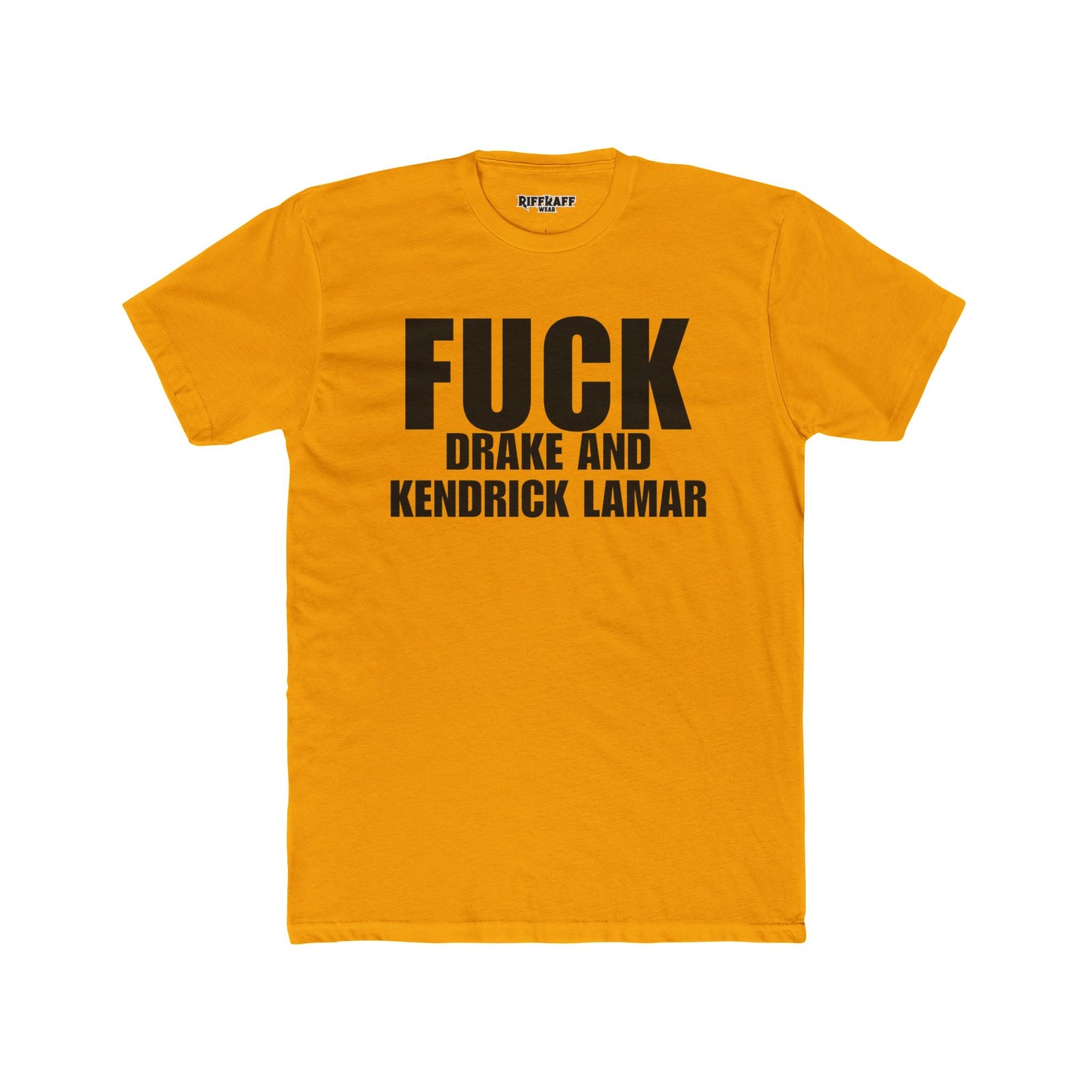 F*Drake & Kendrick Lamar – Unisex Crew Tee for the Musically Unbothered - Riff Raff Wear