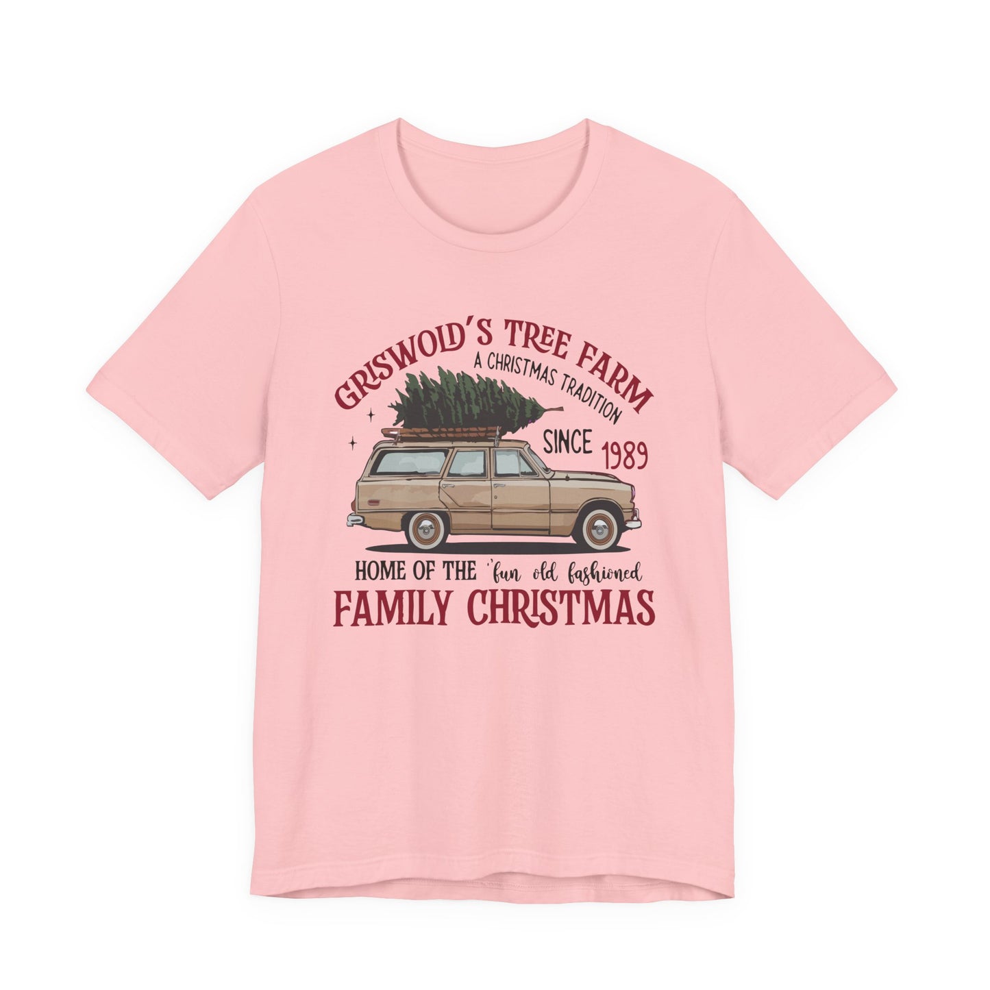 Family Christmas Tree Farm Tee, Unisex Holiday T-Shirt, Perfect for Christmas Celebrations, Gift for Tree Farmers, Cozy Holiday Vibes - Riff Raff Wear
