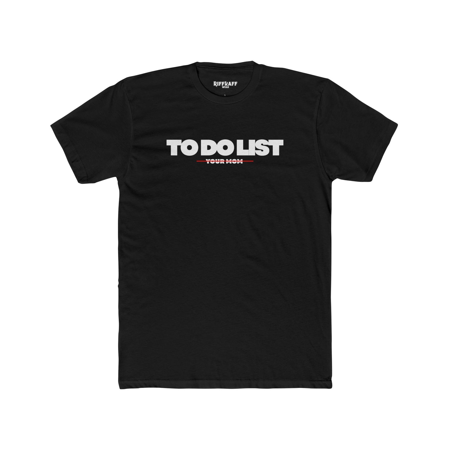 To-Do List Unisex Cotton Crew Tee, Motivational Shirt, Gift for Students, Funny Home Tee, Casual Everyday Wear