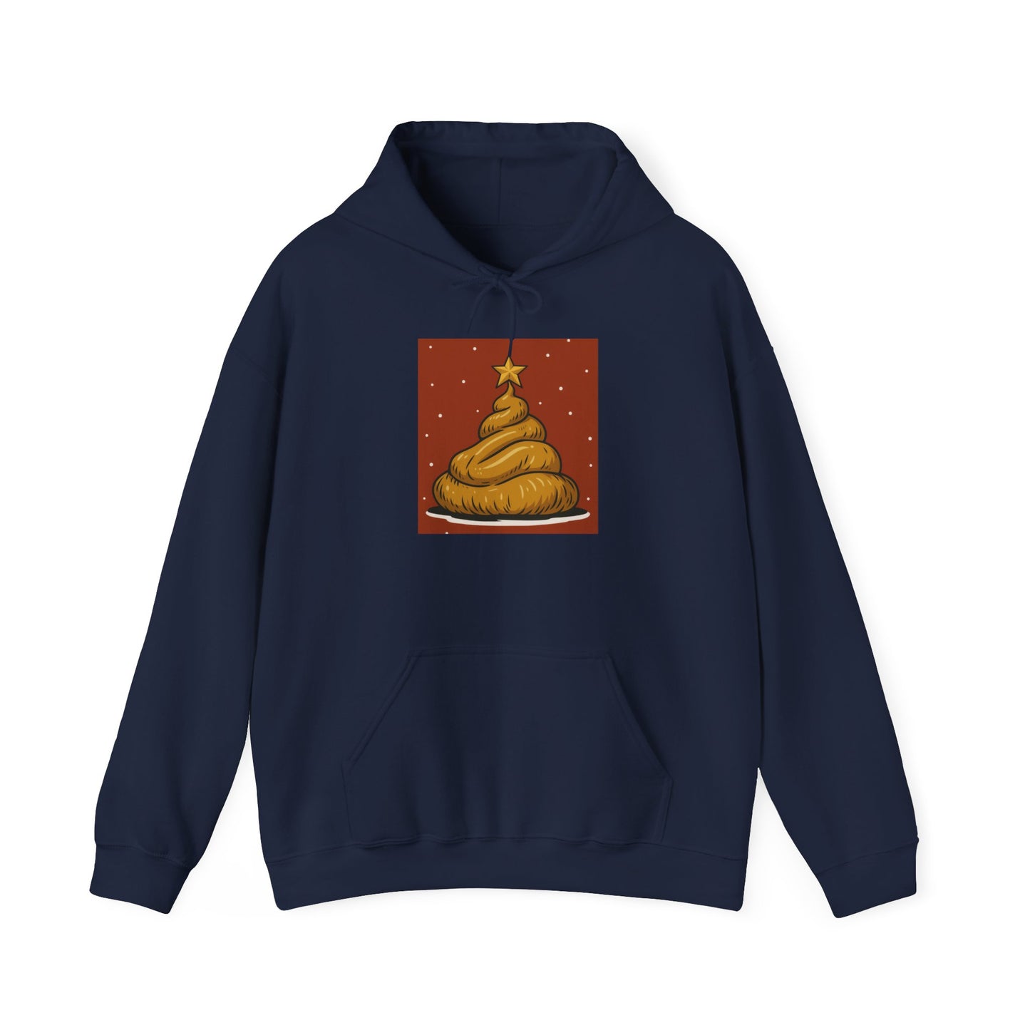 Funny Holiday Hooded Sweatshirt, Christmas Humor, Gift for Friends, Unisex Hoodie, Winter Apparel - Riff Raff Wear