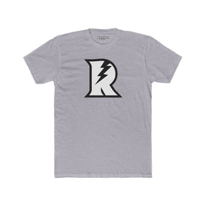 Unisex Cotton Crew Tee - Bold 'R' Lightning Logo - Casual Graphic T-Shirt - Riff Raff Wear