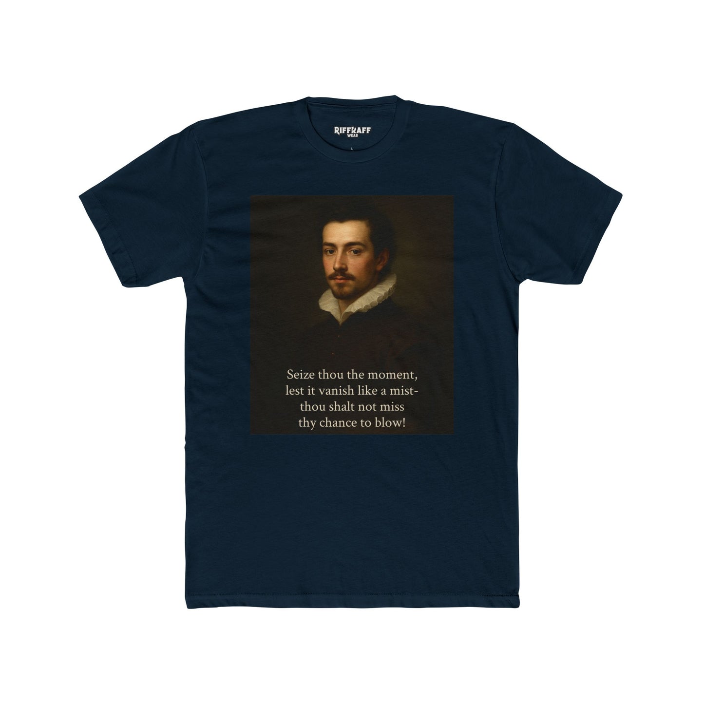 Inspirational Quote Tee, Vintage Aesthetic T-Shirt, Motivational Cotton Crew, Art Lover Gift - Riff Raff Wear