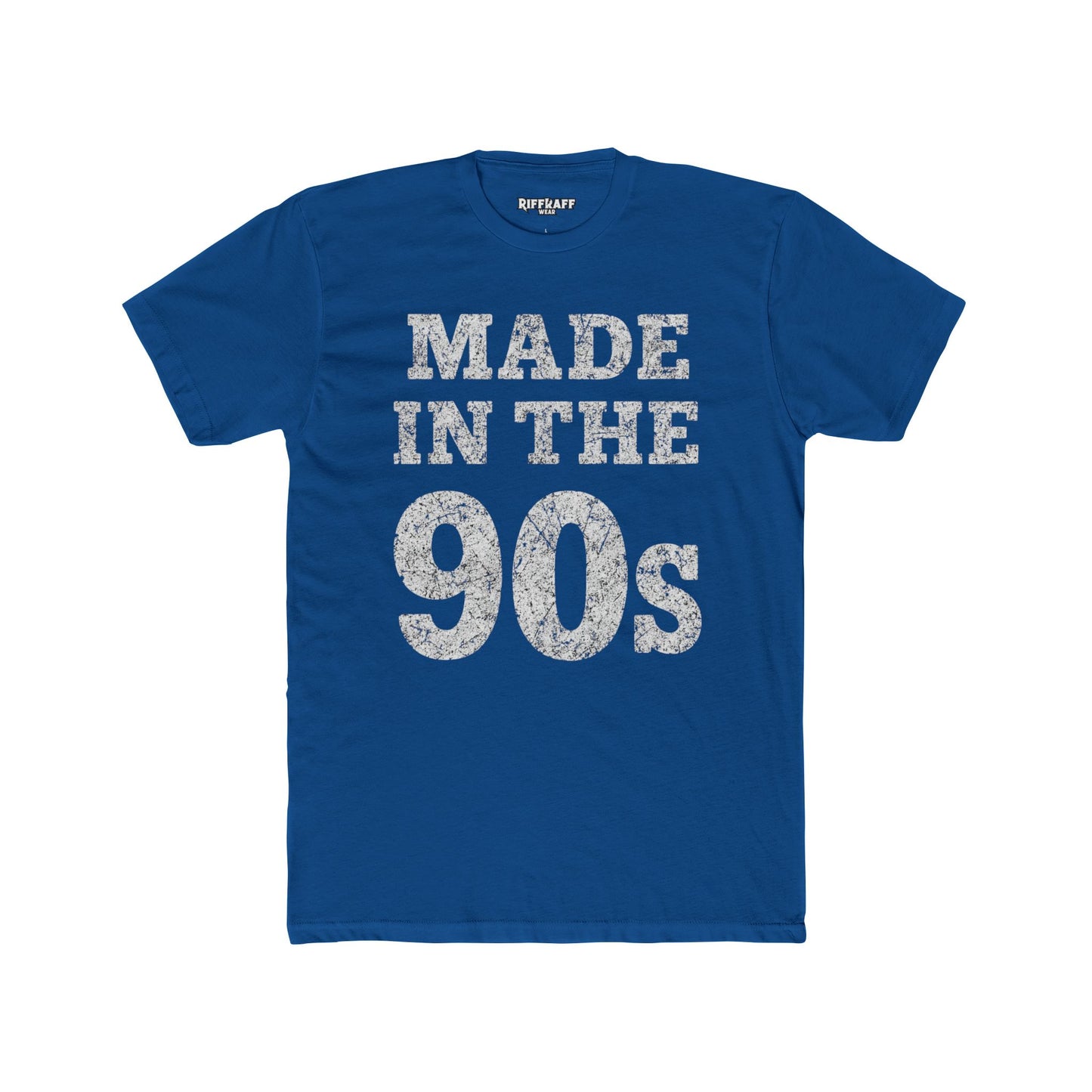 90s Vintage Style Unisex Cotton Crew Tee - Made in the 90s - Riff Raff Wear