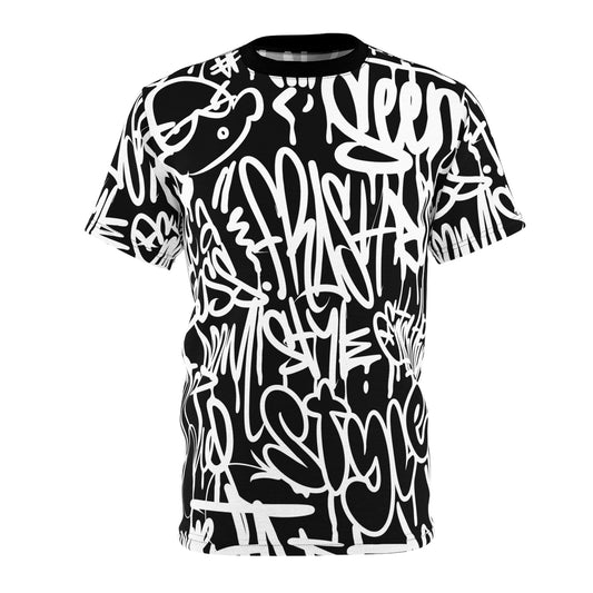 Graffiti Style Unisex T-Shirt - Urban Art Graphic Tee - Riff Raff Wear