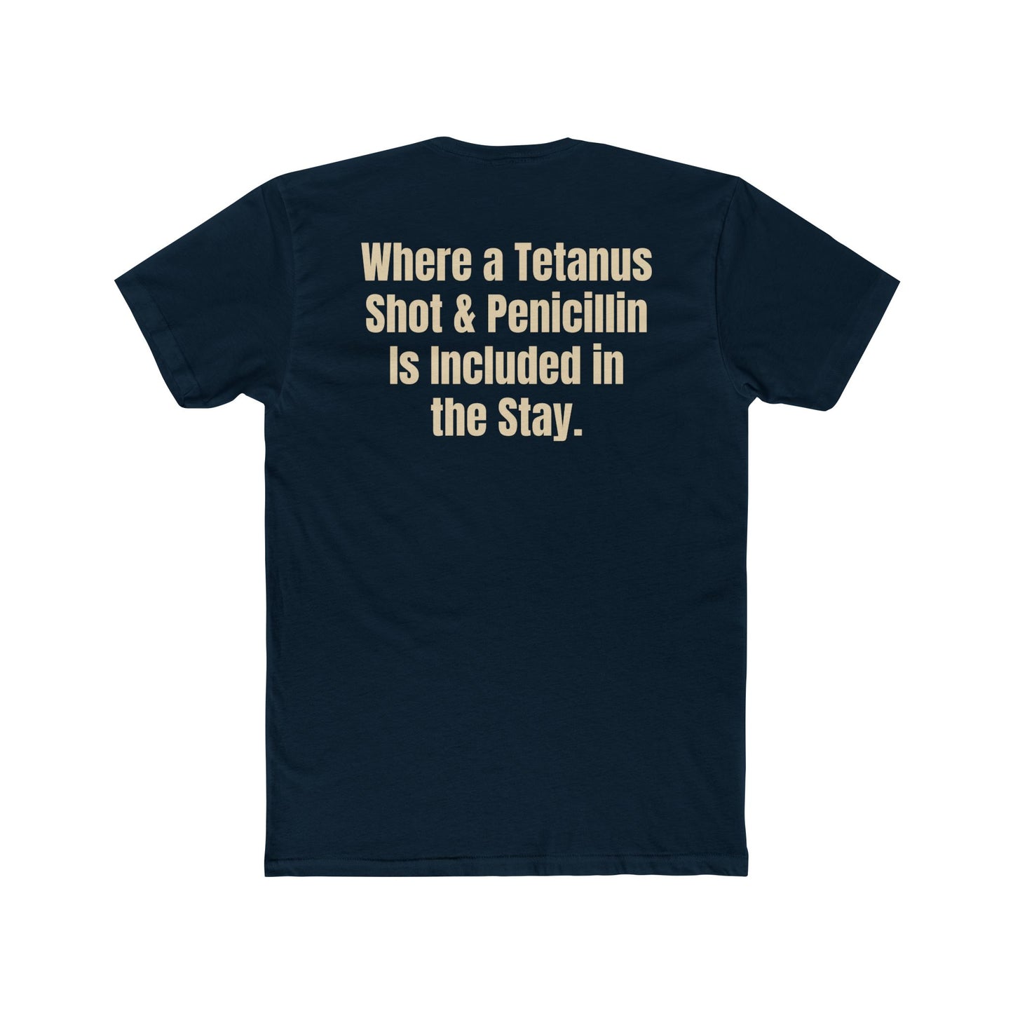 Rusty Anchor Unisex Cotton Crew Tee - Fun Nautical Humor Tee for Beach Lovers - Riff Raff Underground