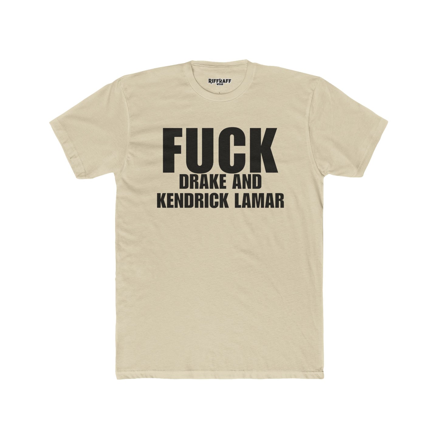 F*Drake & Kendrick Lamar – Unisex Crew Tee for the Musically Unbothered - Riff Raff Wear
