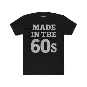 Vintage 60s Tee - Made in the 60s Cotton Crew T-Shirt for Nostalgic Wear - Riff Raff Wear
