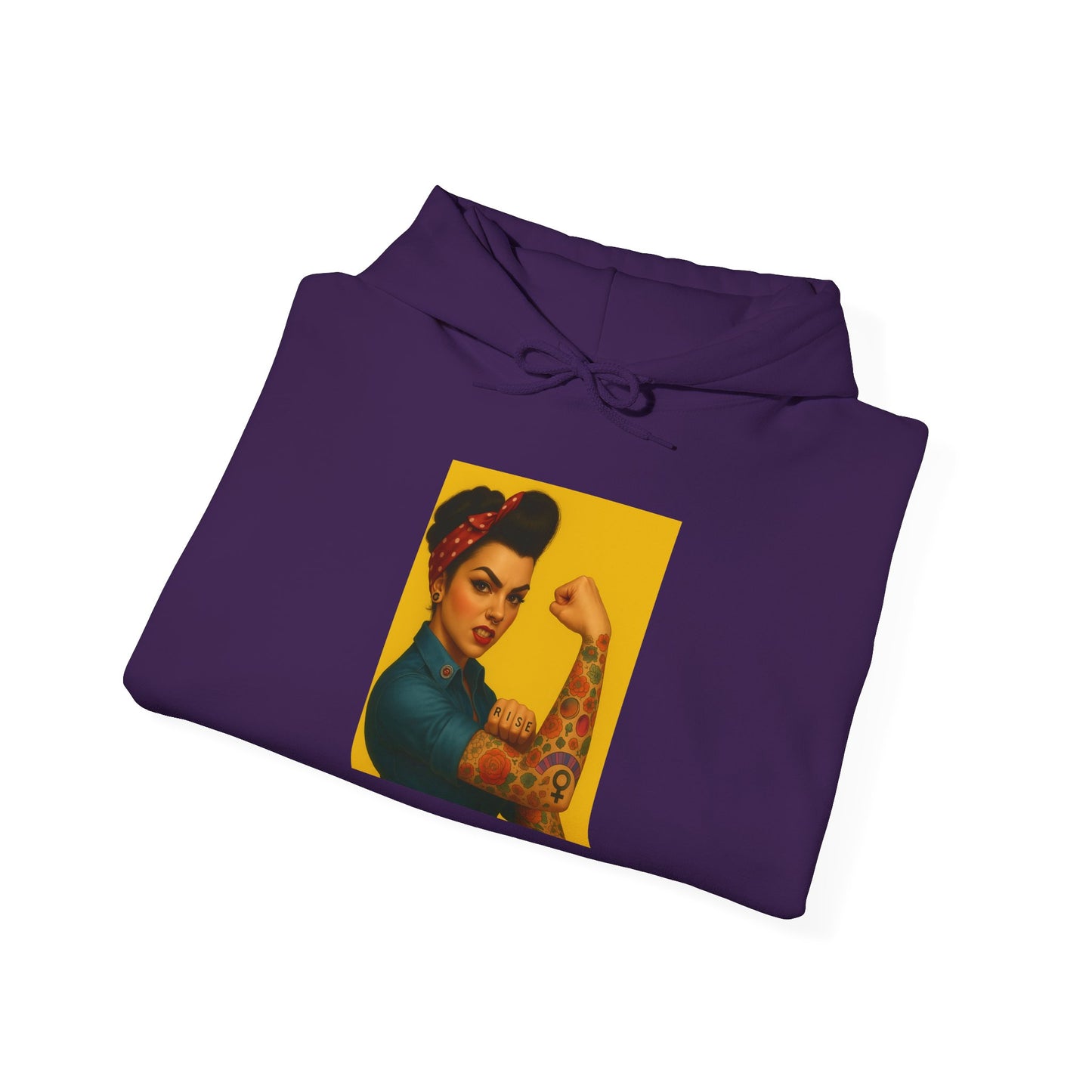 Empowering Feminist Hoodie | Unisex Heavy Blend™ Sweatshirt - Riff Raff Wear