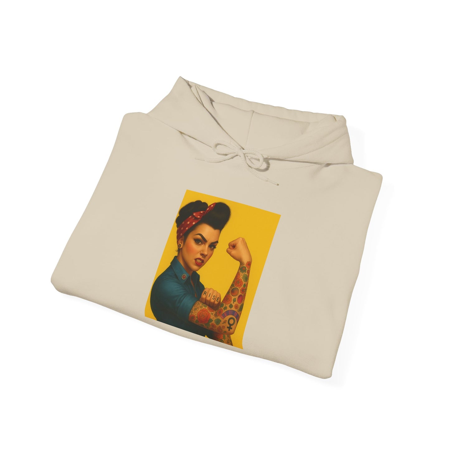 Empowering Feminist Hoodie | Unisex Heavy Blend™ Sweatshirt - Riff Raff Wear