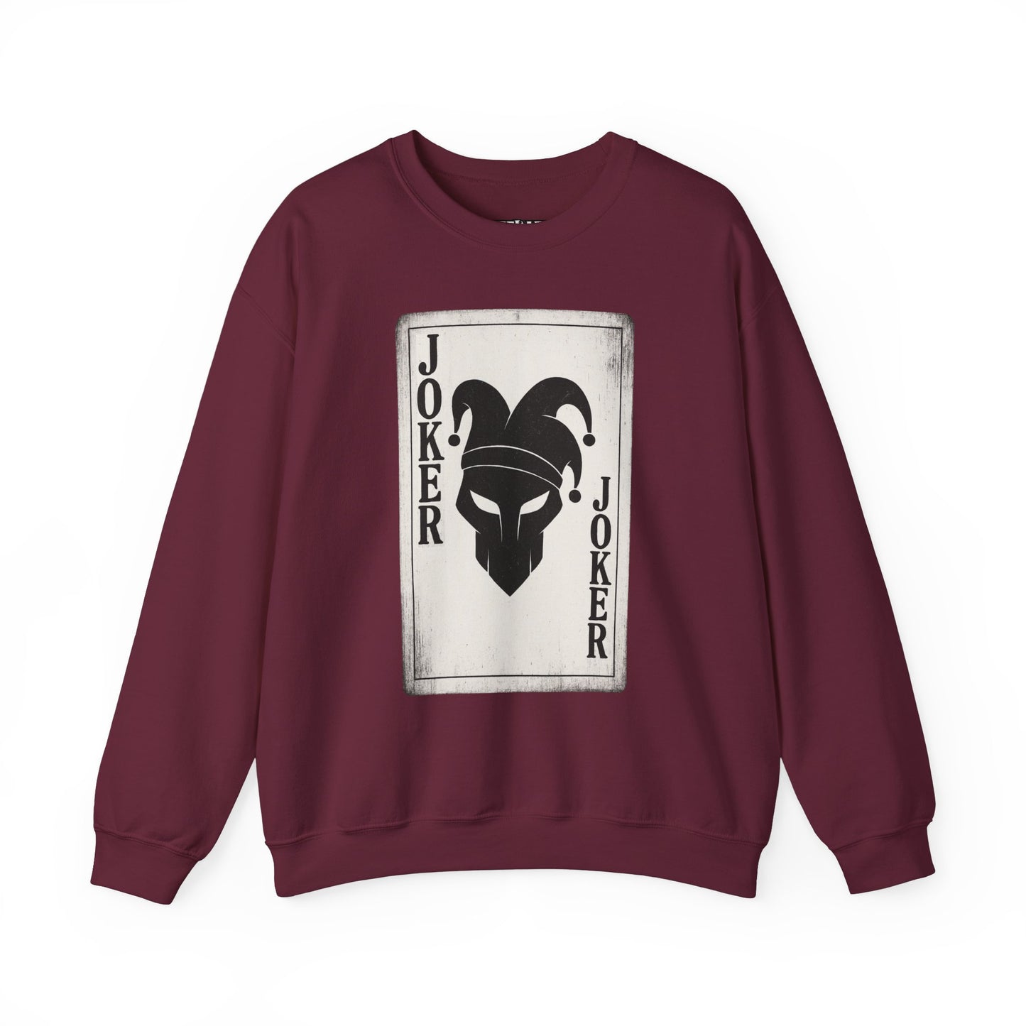 Joker Graphic Sweatshirt - Unisex Heavy Blend Crewneck - Riff Raff Wear
