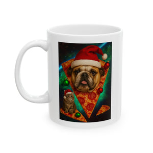 Festive Ceramic Mug | Unique Coffee Cup | Holiday Gift | Tea Lover's Mug | Home Decor | Christmas Mug | Art Mug - Riff Raff Wear