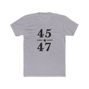 Riff Raff Wear 45 - 47 Trump 1 Unisex Cotton Crew Tee