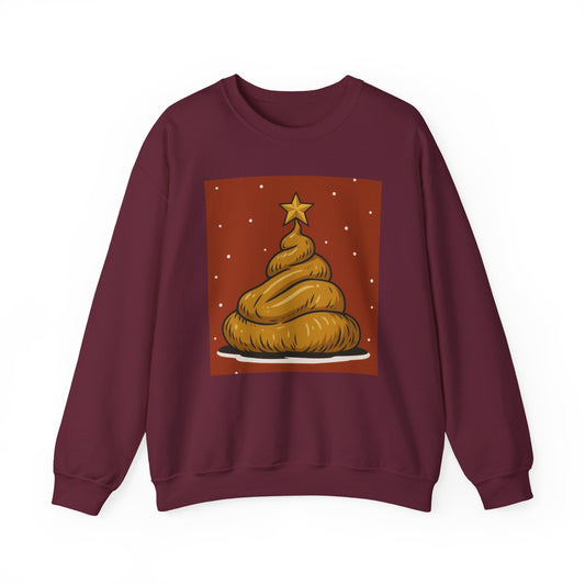 Funny Holiday Sweatshirt, Christmas Sweatshirt, Unisex Crewneck, Holiday Humor Top, Gift for Friends, Xmas Sweater - Riff Raff Wear