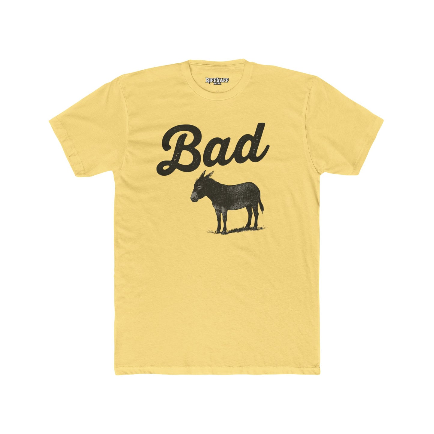 Bad Donkey Graphic T-Shirt, Funny Animal Tee, Unisex Apparel - Riff Raff Wear