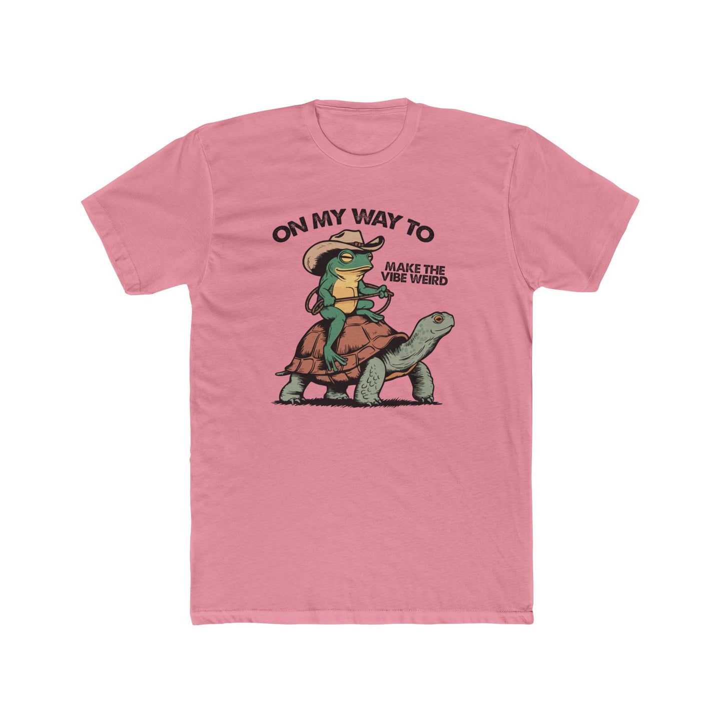 Whimsical Animal Graphic Tee, Playful T-Shirt, Unisex Cotton Crew, Funny Gift, Casual Wear, Riff Raff Wear