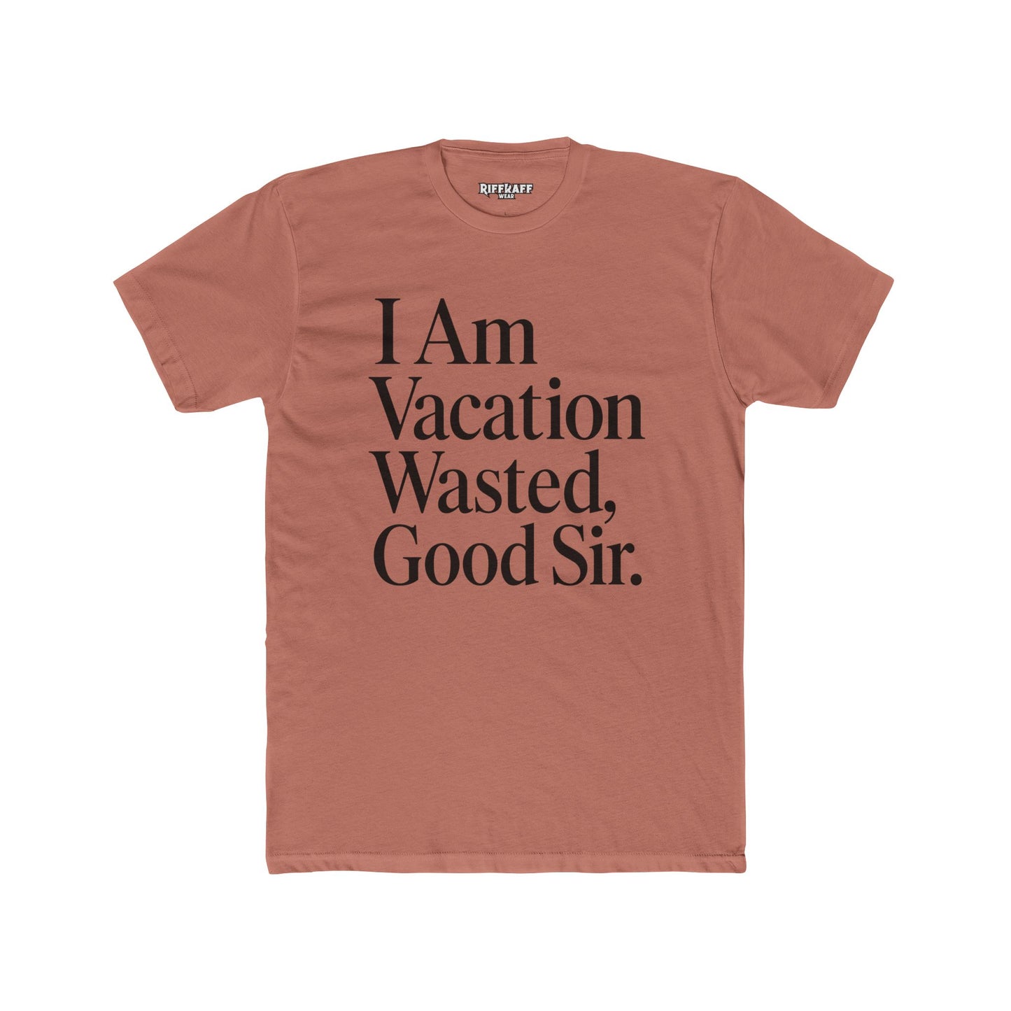 Vacation Wasted Shirt, Travel T-Shirt, Relaxed Fit Tee, Gifts for Travelers - Riff Raff Wear