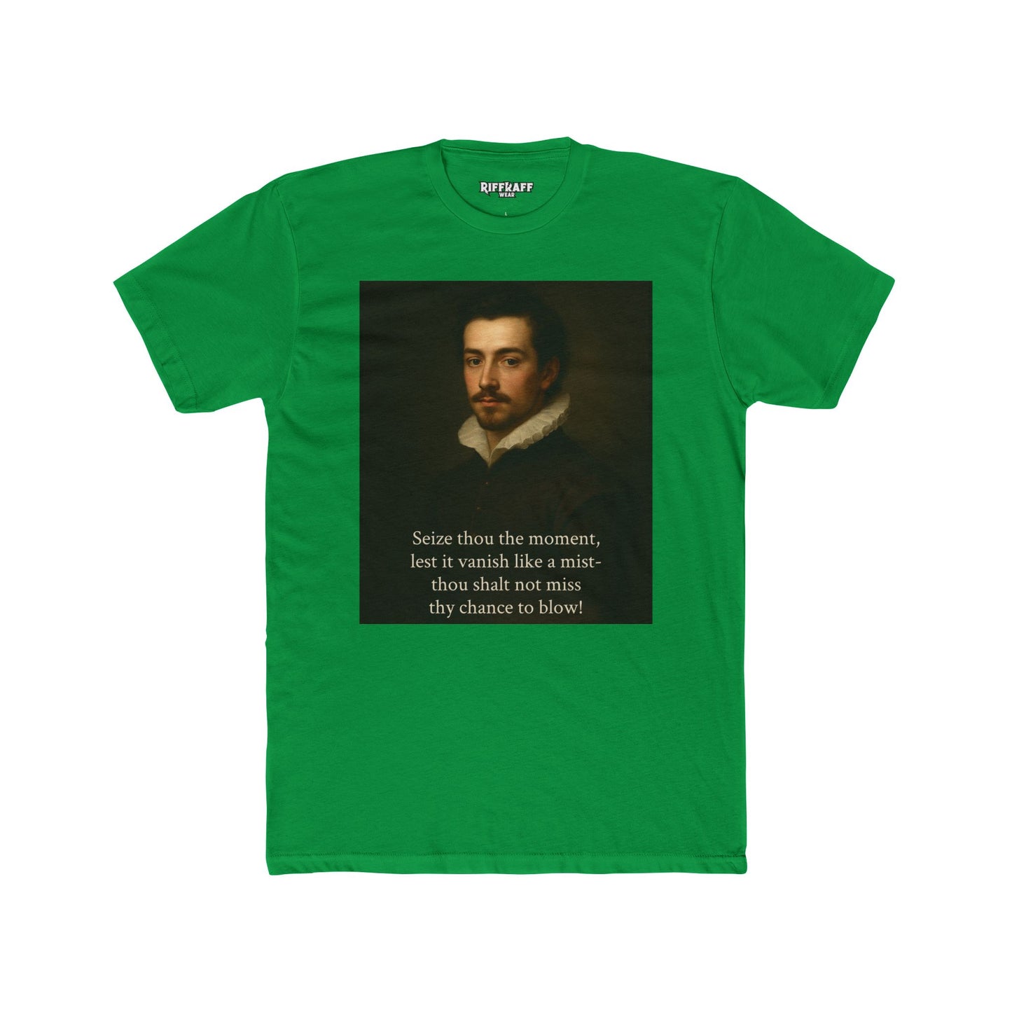 Inspirational Quote Tee, Vintage Aesthetic T-Shirt, Motivational Cotton Crew, Art Lover Gift - Riff Raff Wear