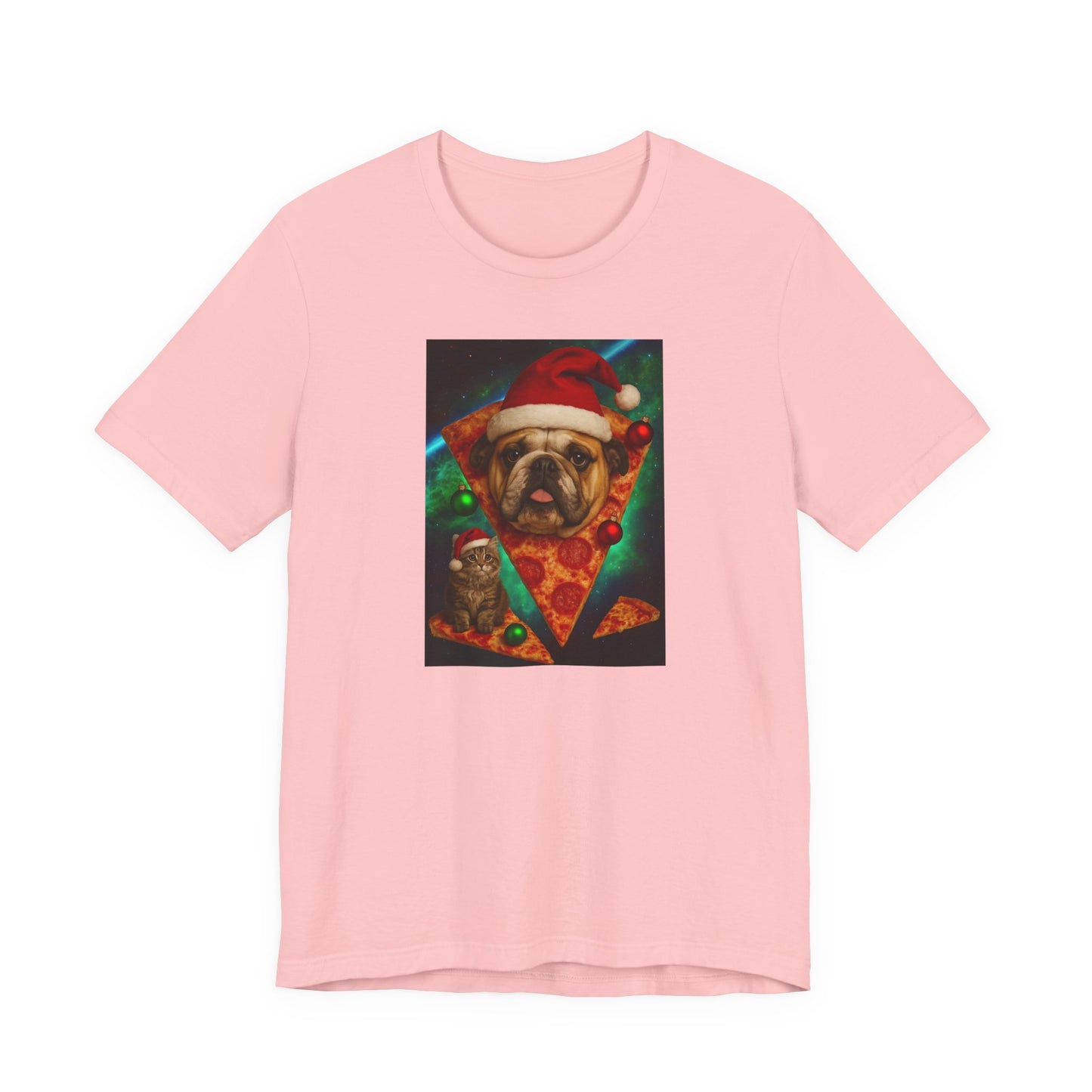 Funny Christmas Pug Shirt, Holiday Tee, Pet Lover Gift, Unisex Festive T-Shirts, Cute Animal Apparel, Christmas Party Outfit - Riff Raff Wear