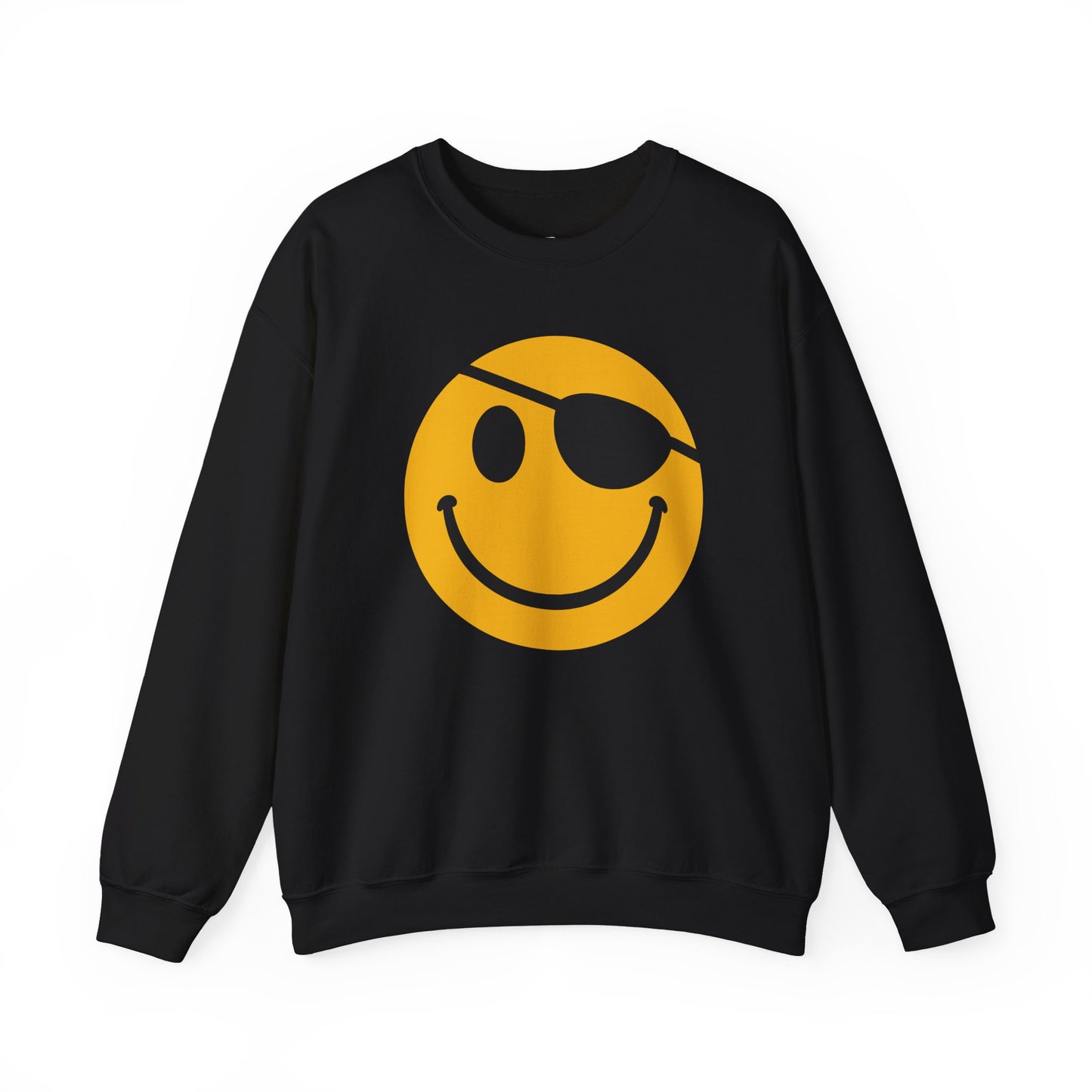 Pirate Smile Crewneck Sweatshirt - Unisex Heavy Blend - Riff Raff Wear