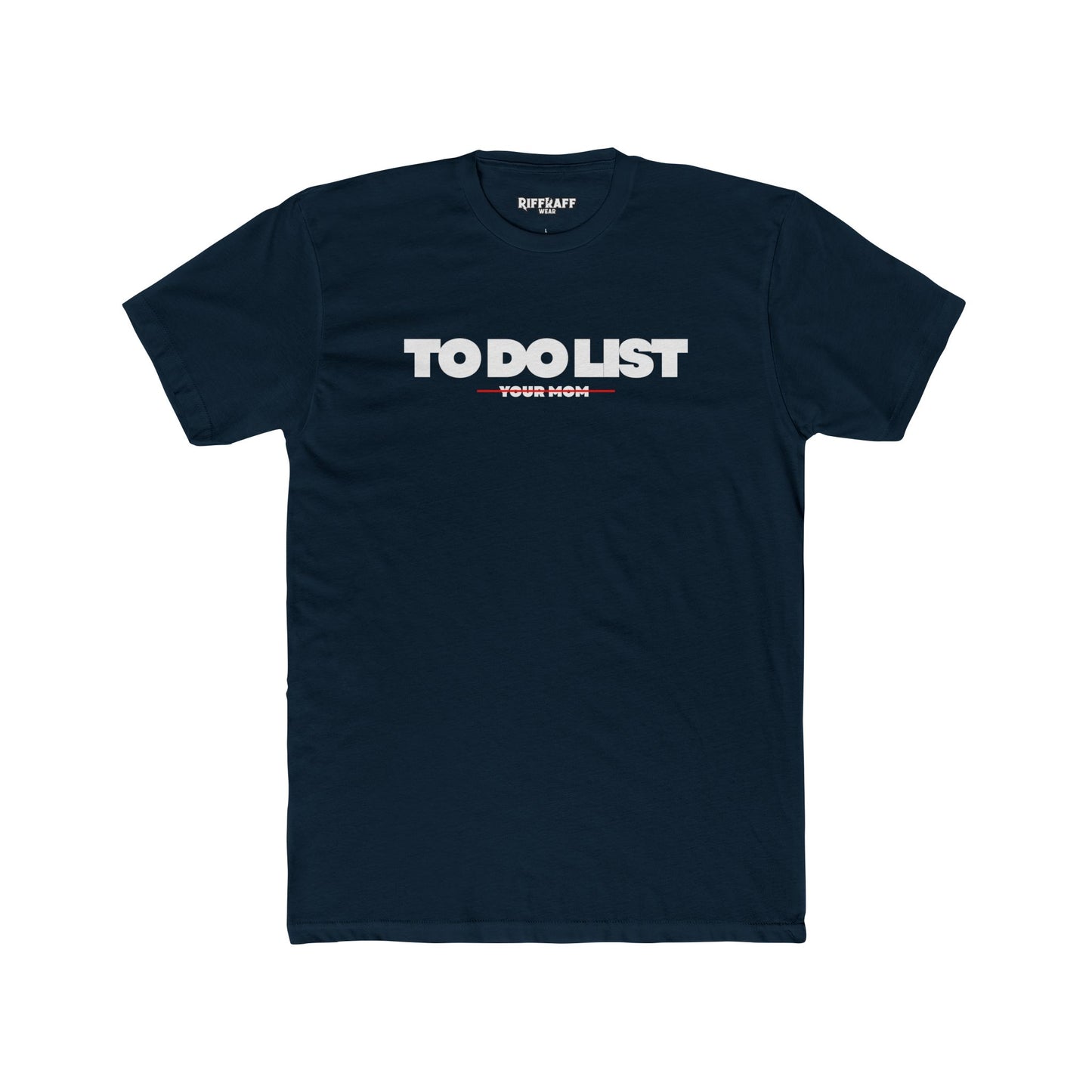 To-Do List Unisex Cotton Crew Tee, Motivational Shirt, Gift for Students, Funny Home Tee, Casual Everyday Wear