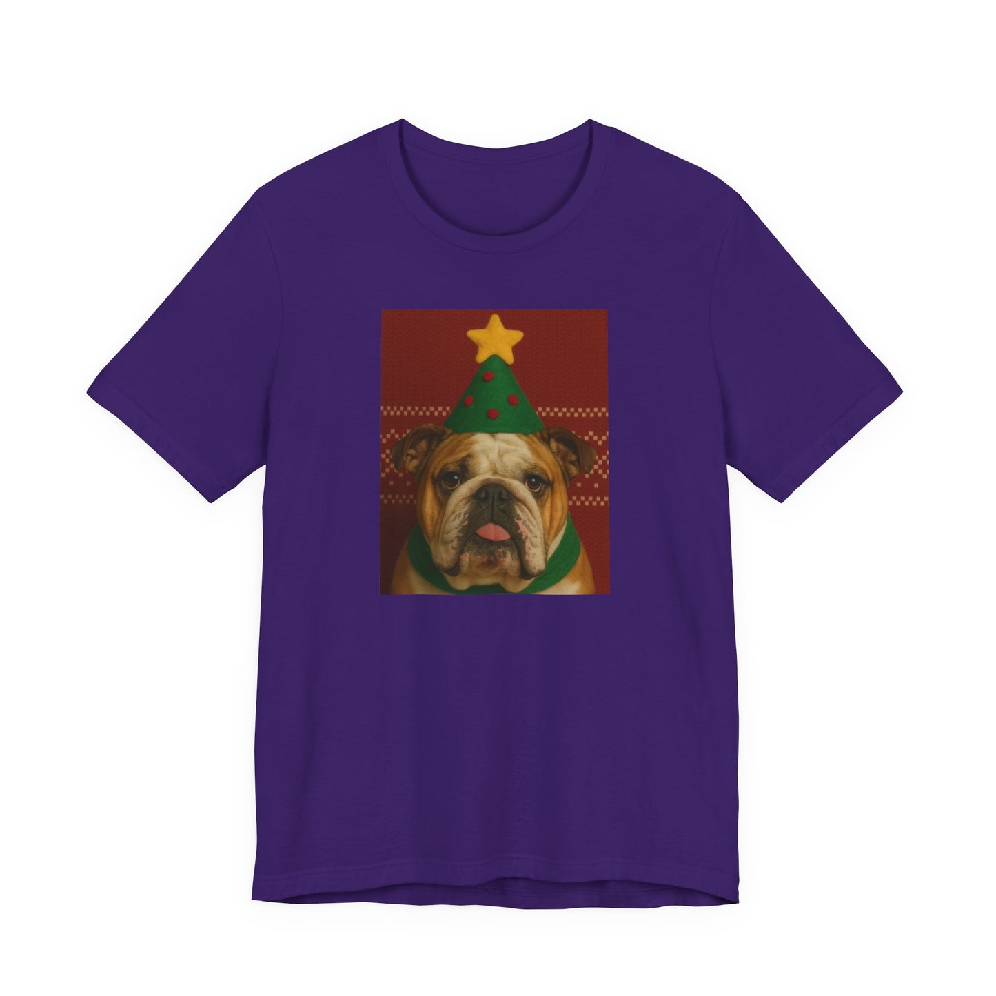 Festive Dog Christmas Tee, Cute Holiday T-Shirt, Unisex Pet Lover Gift, Funny Pet Design, Christmas Apparel - Riff Raff Wear