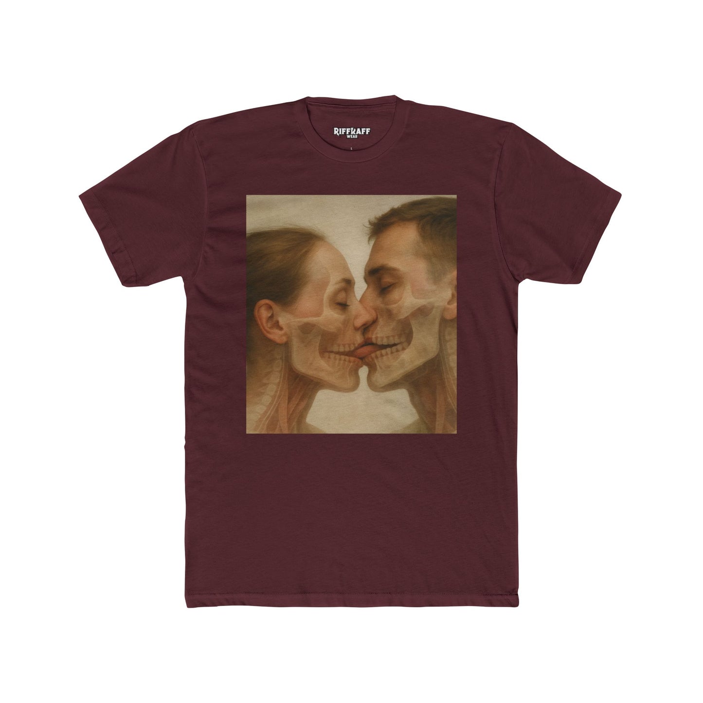 Romantic Skeleton Graphic Tee - Unisex Cotton Crew - Riff Raff Wear