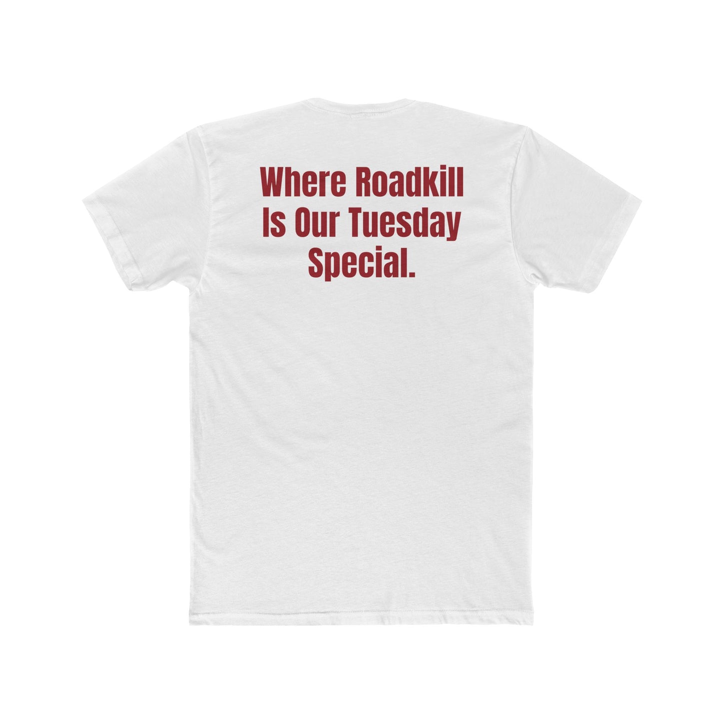 The Screaming Possum Unisex Cotton Crew Tee - Fun & Retro Graphic Shirt - Riff Raff Underground
