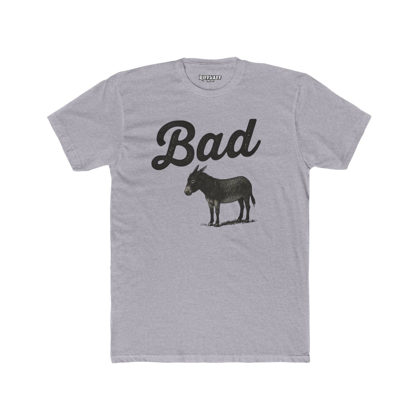 Bad Donkey Graphic T-Shirt, Funny Animal Tee, Unisex Apparel - Riff Raff Wear