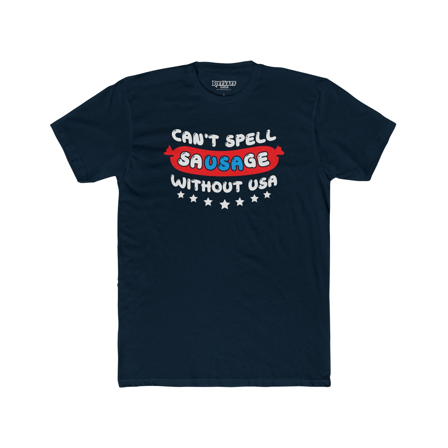 Riff Raff Wear Sausage Men's Cotton Crew Tee