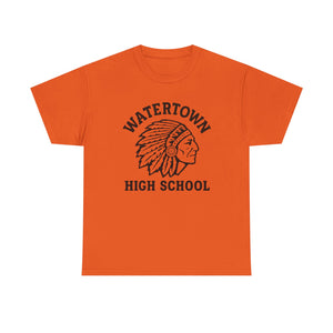 Watertown High School Unisex Heavy Cotton Tee - School Spirit Tee for Students and Alumni