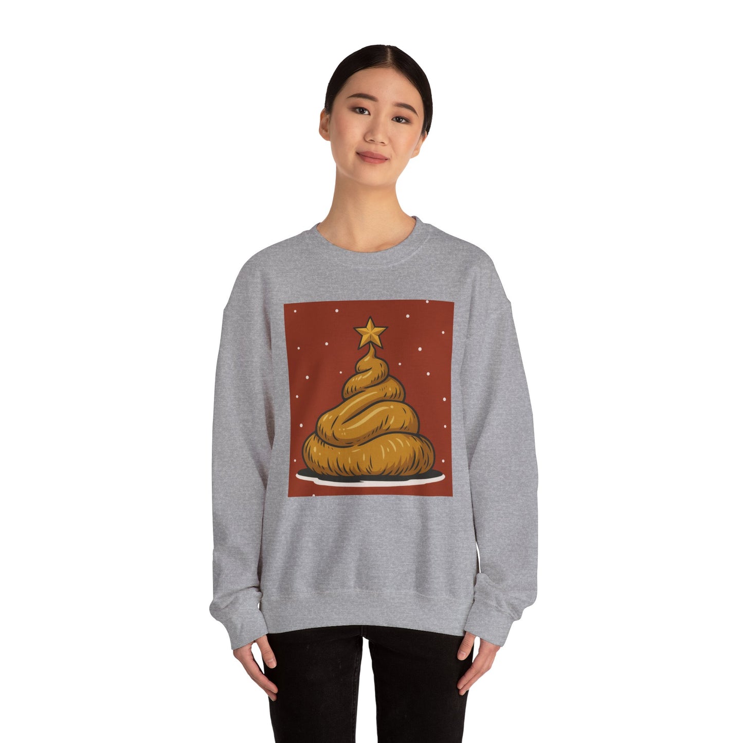 Funny Holiday Sweatshirt, Christmas Sweatshirt, Unisex Crewneck, Holiday Humor Top, Gift for Friends, Xmas Sweater - Riff Raff Wear