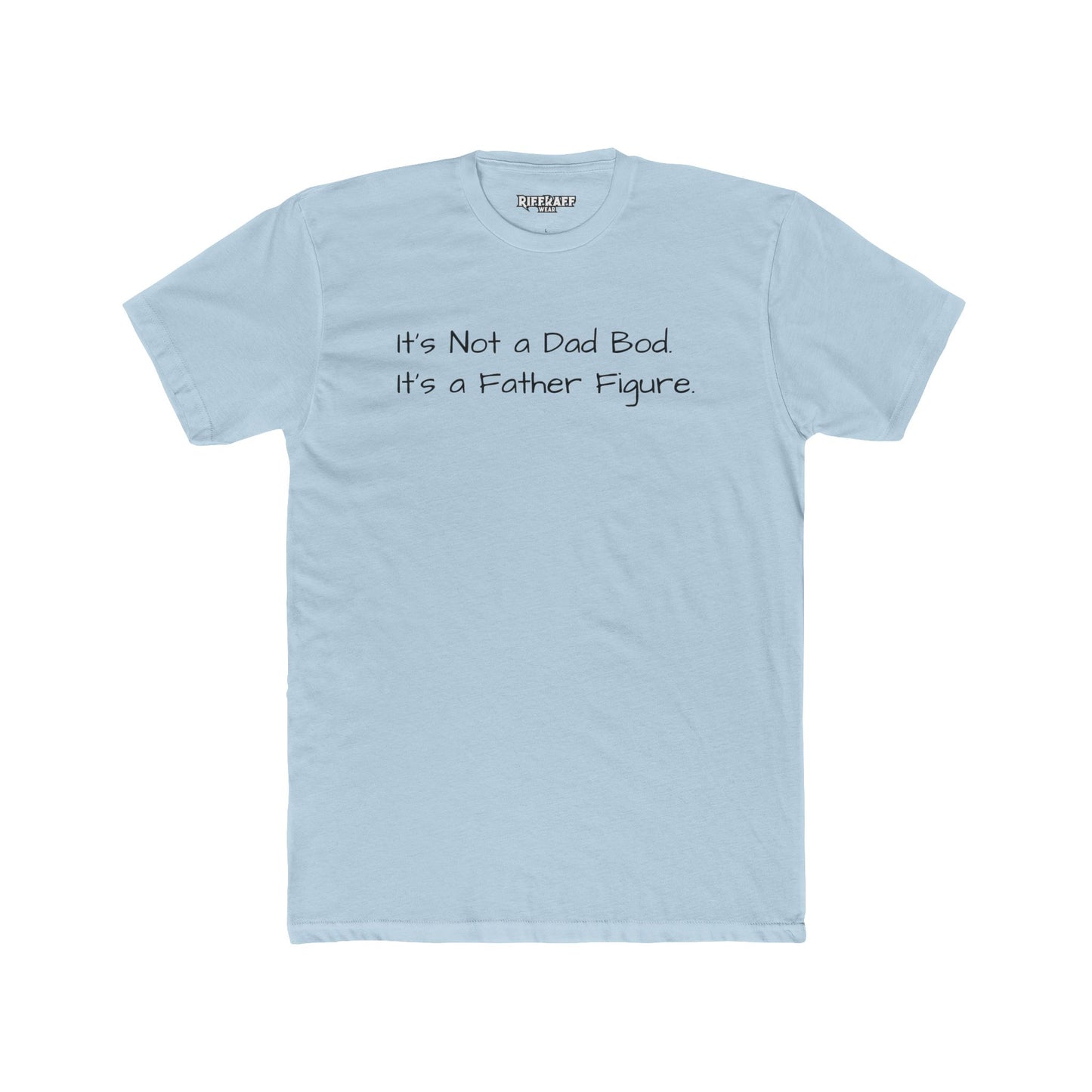 Father Figure Unisex Cotton Crew Tee - Perfect for Father's Day & Everyday Wear - Riff Raff Wear