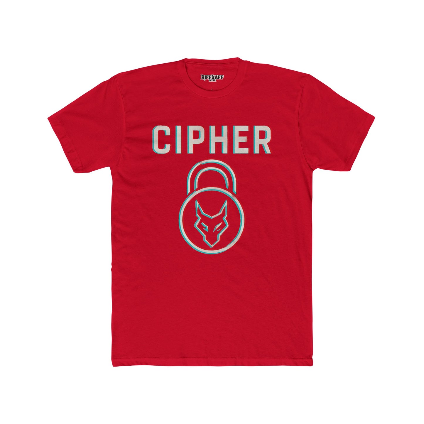 AKUMA CORE  - Cipher Unisex Cotton Crew Tee - Stylish & Comfy Graphic T-Shirt for Trendsetters - Riff Raff Wear