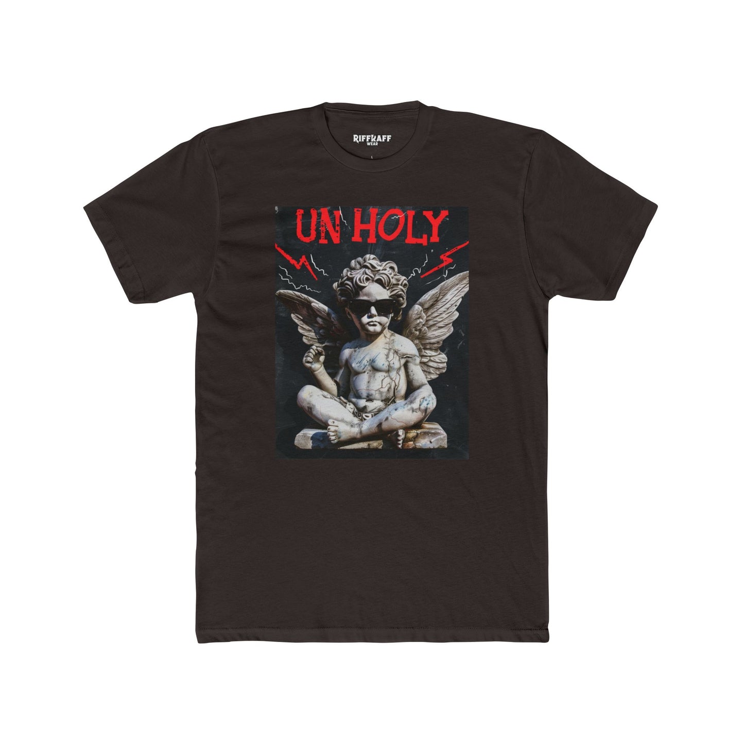 Unisex Cotton Crew Tee - Un Holy Graphic Tee for Bold Style - Riff Raff Wear