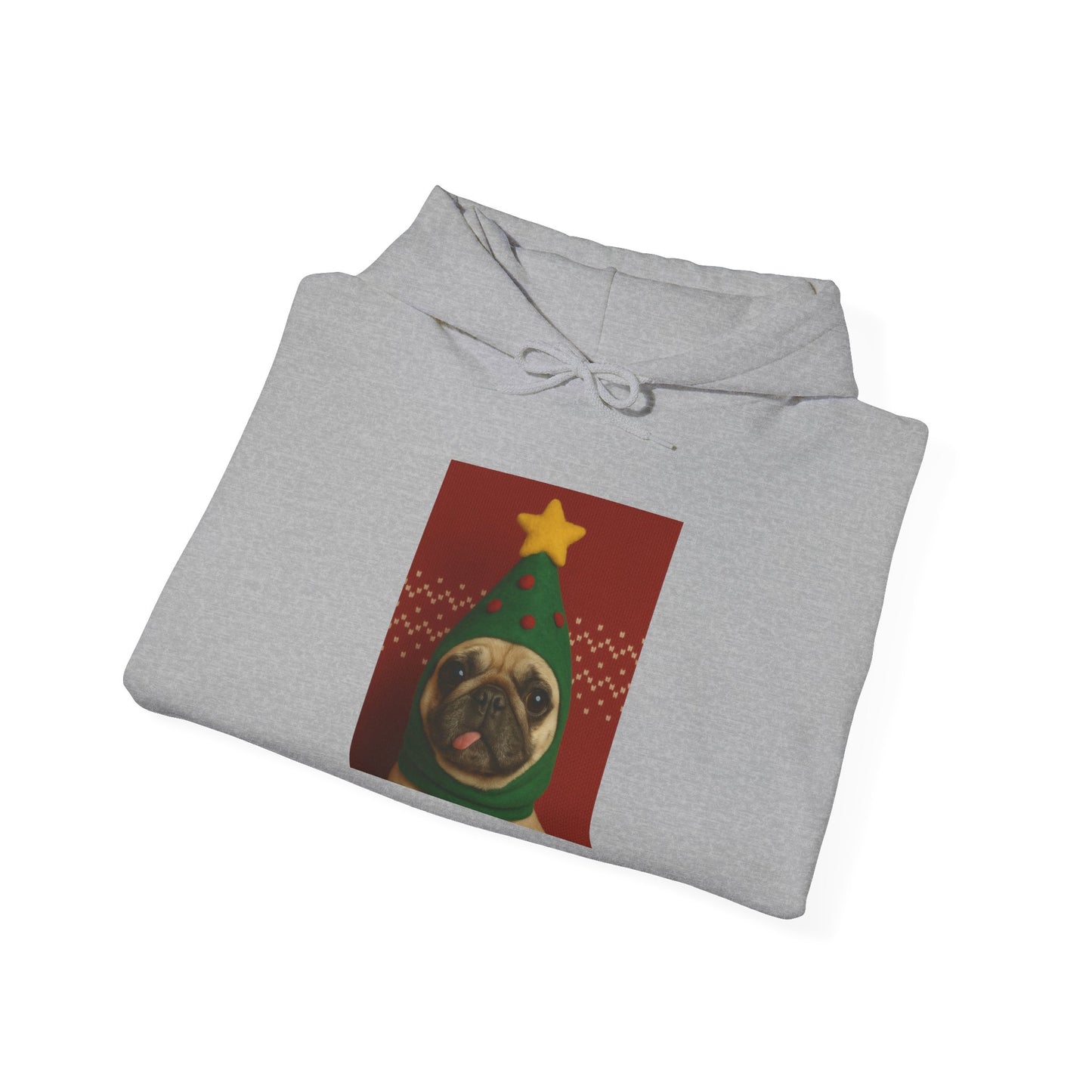 Christmas Dog Hoodie, Unisex Sweatshirt, Festive Apparel, Holiday Gift, Cozy Winter Wear, Cute Pet Lover Gift - Riff Raff Wear