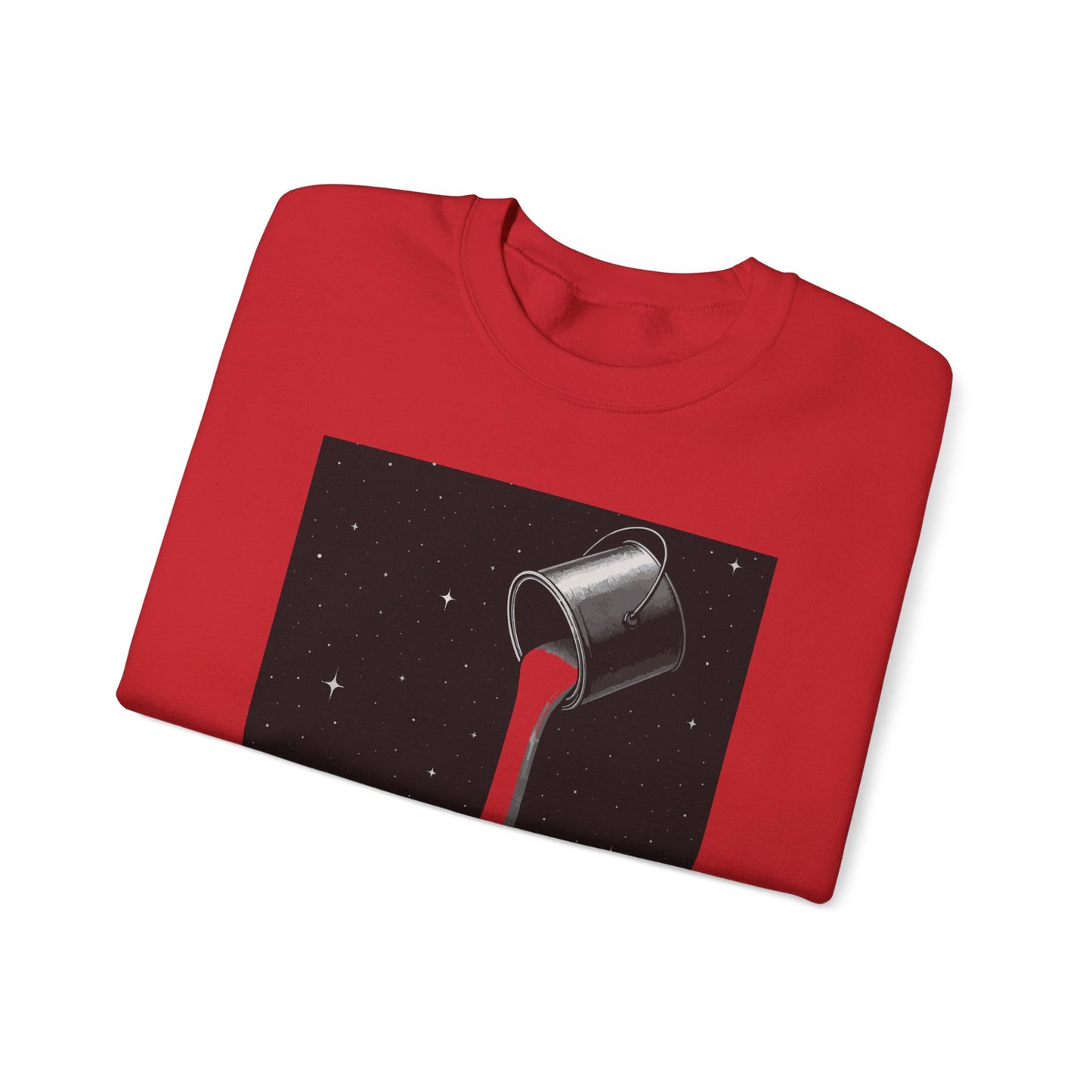 Cosmic Pour Crewneck Sweatshirt - Unisex Heavy Blend™ - Riff Raff Wear