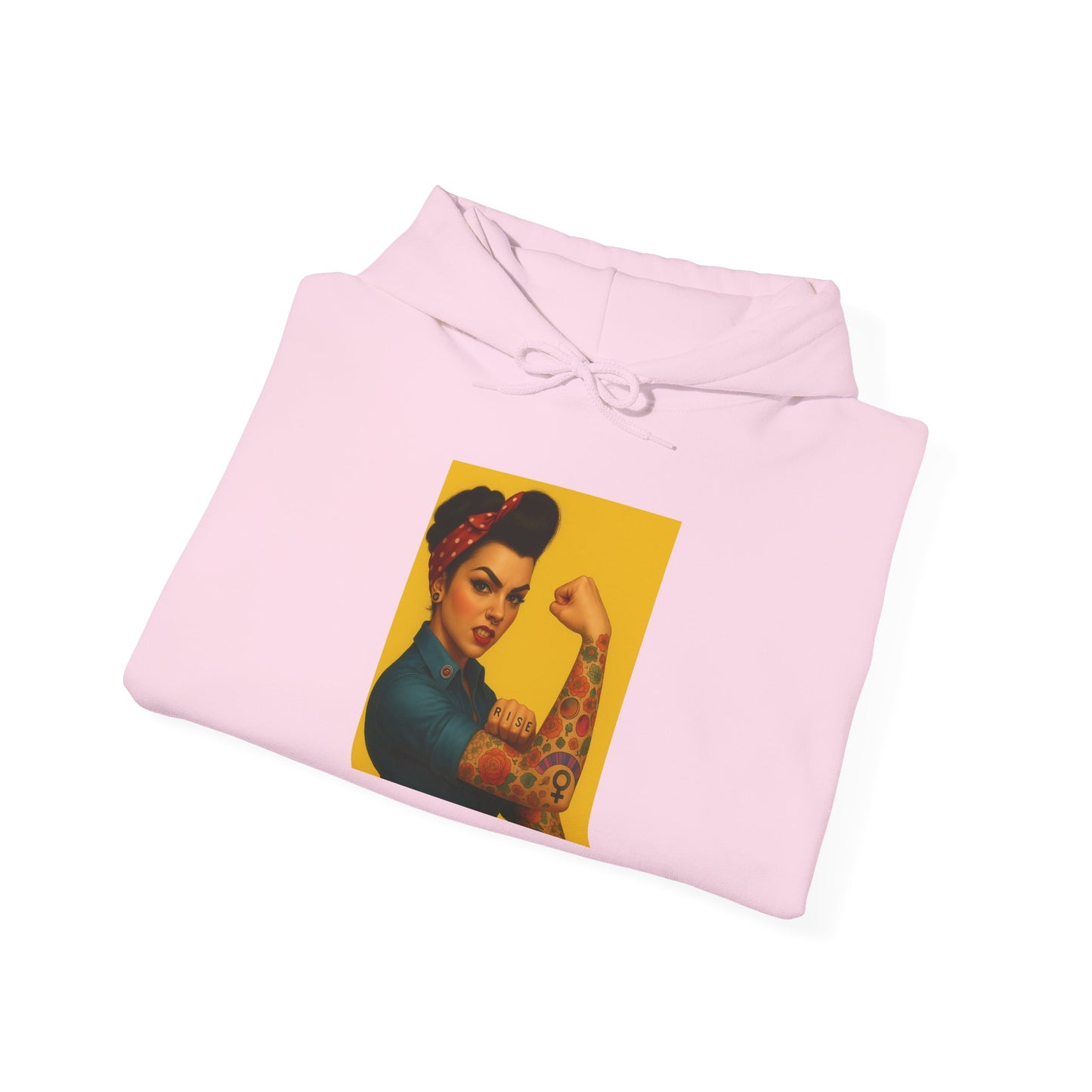 Empowering Feminist Hoodie | Unisex Heavy Blend™ Sweatshirt - Riff Raff Wear