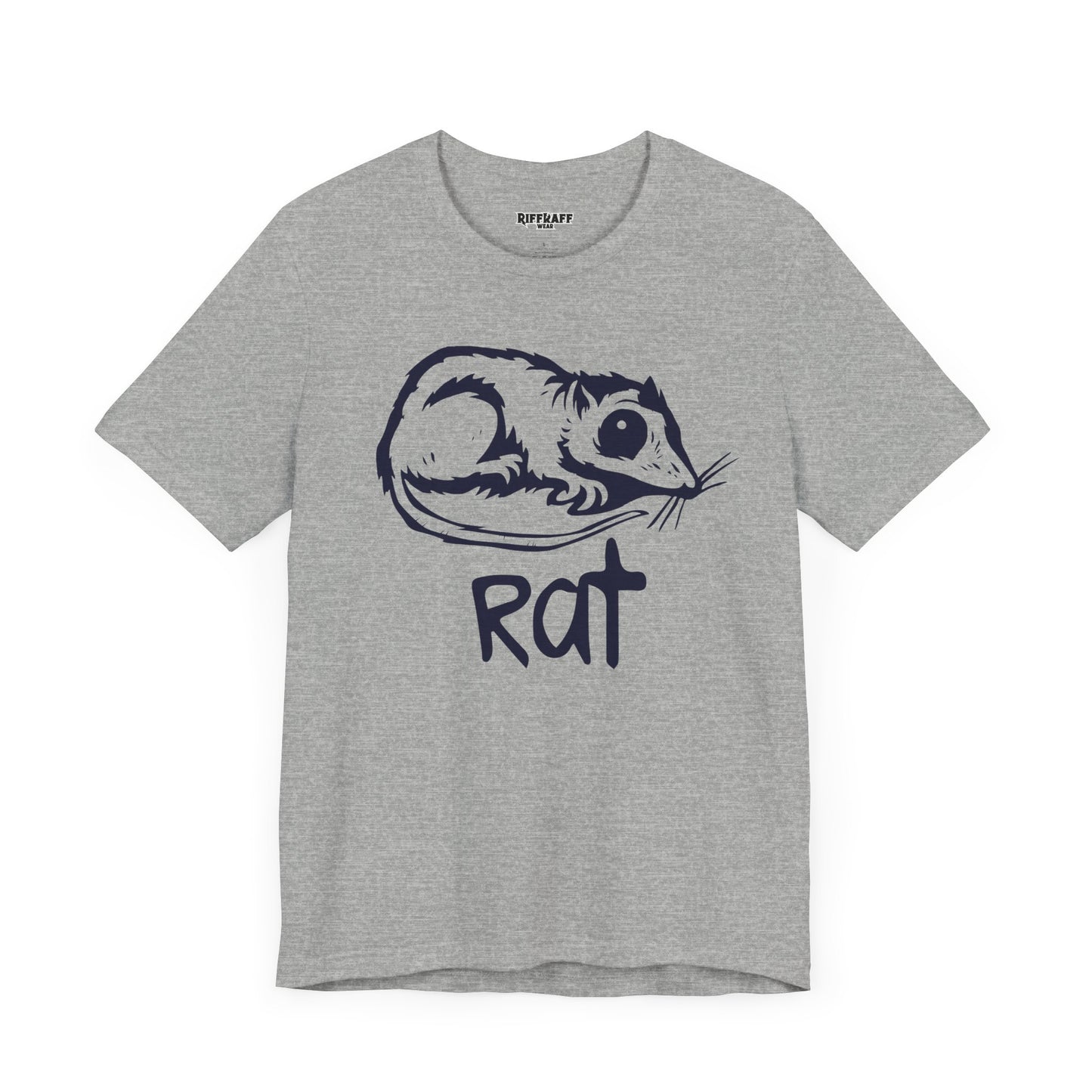 Cute Rat Graphic Tee - Unisex Jersey Short Sleeve Shirt
