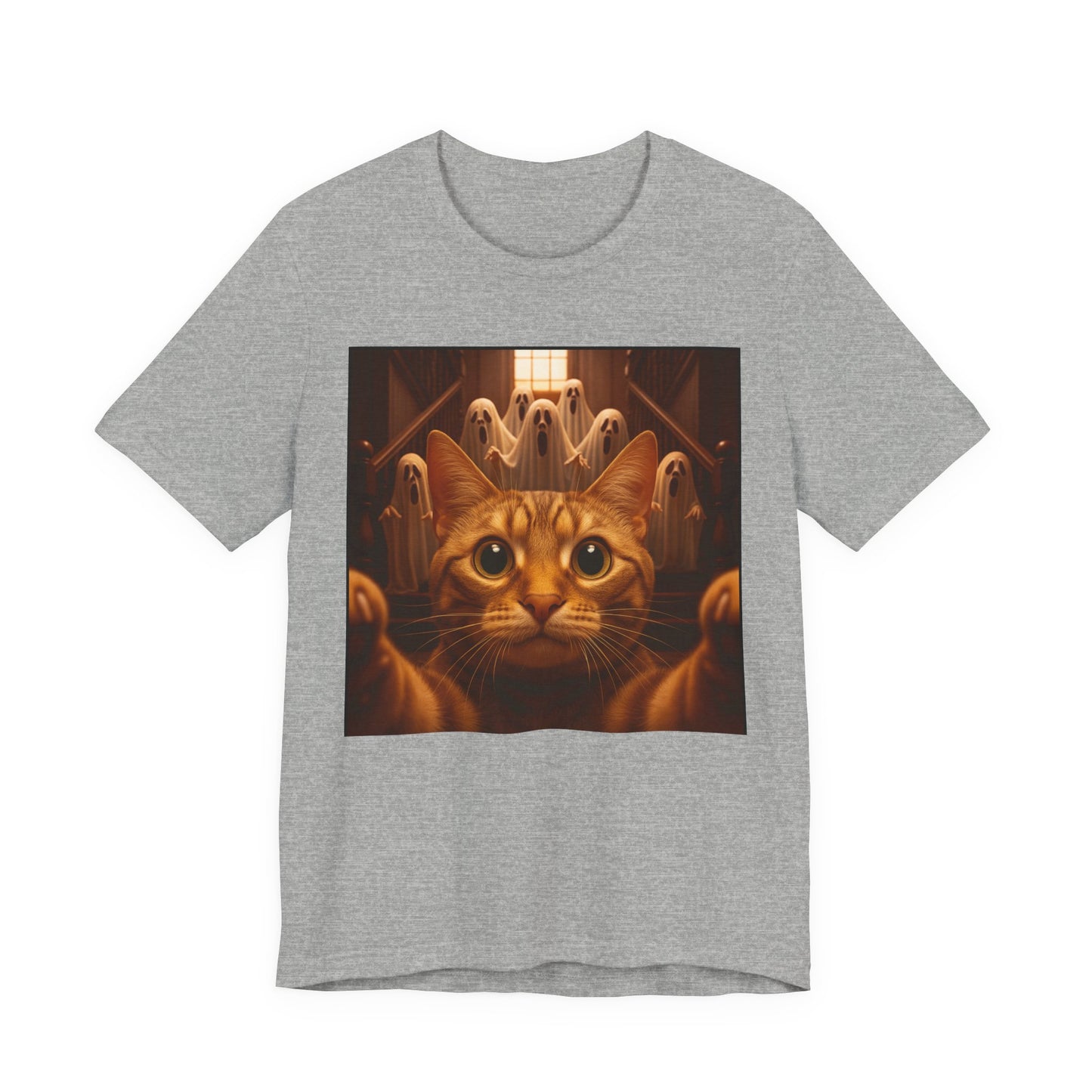 Cat Ghosts Tee Halloween Ready! - Riff Raff Wear