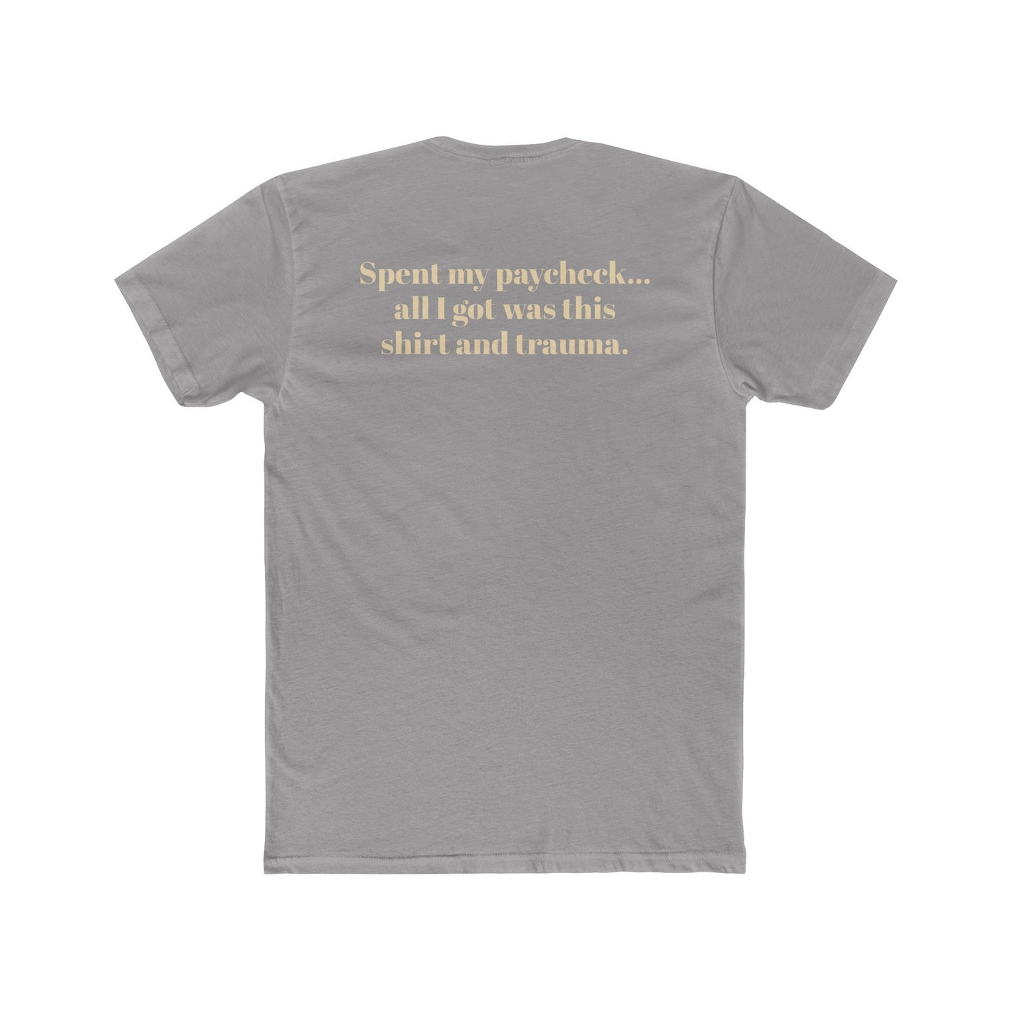 Mr. Happy's II Cafe Unisex Cotton Crew Tee - Fun Adult Humor T-Shirt - Riff Raff Wear Underground
