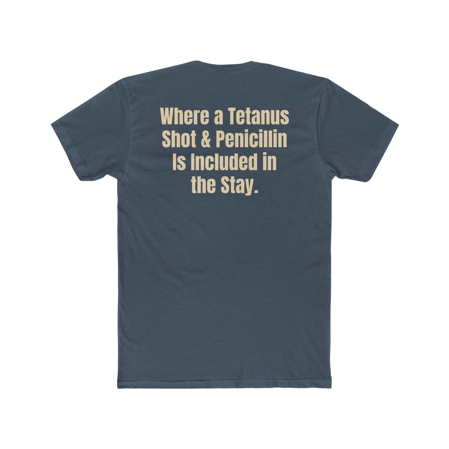 Rusty Anchor Unisex Cotton Crew Tee - Fun Nautical Humor Tee for Beach Lovers - Riff Raff Underground