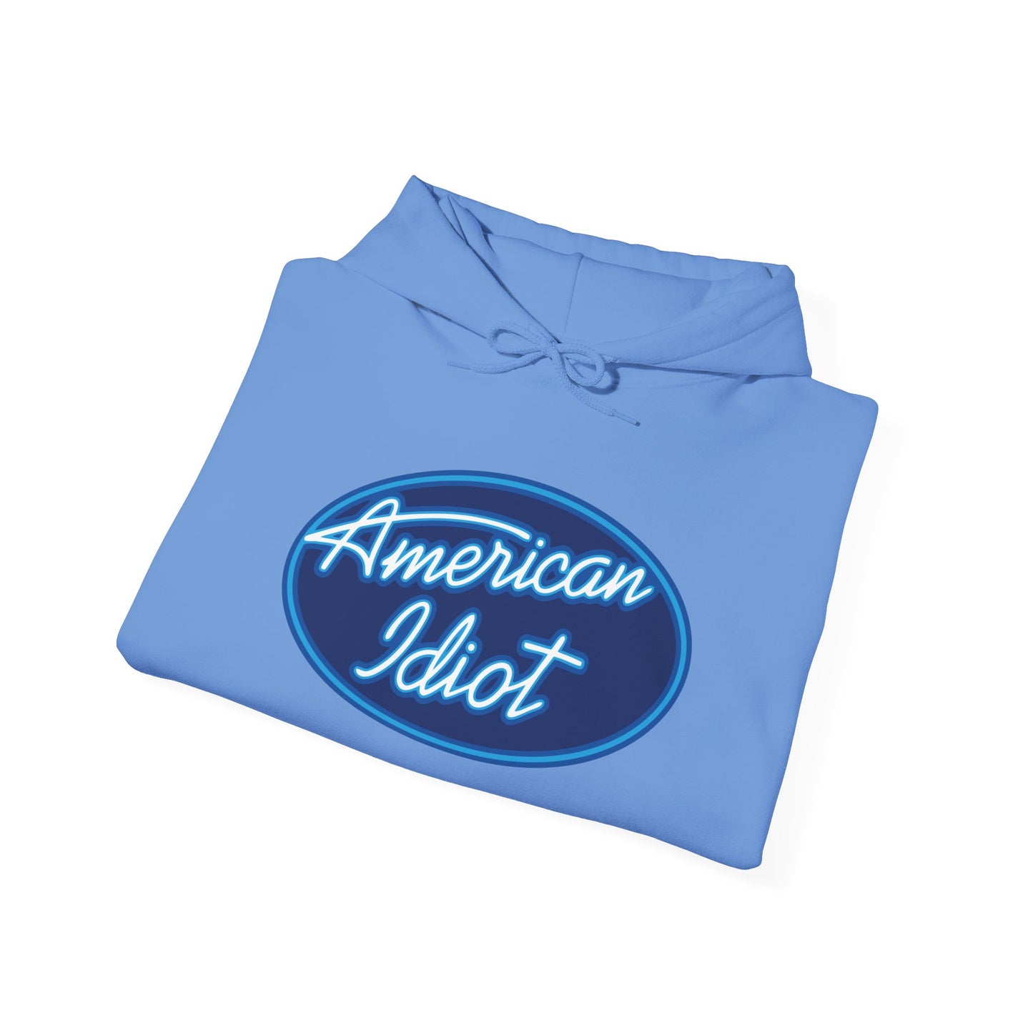 Parody Logo Series - American Idiot Neon Hoodie - Unisex Heavy Blend™ Sweatshirt - Riff Raff Wear