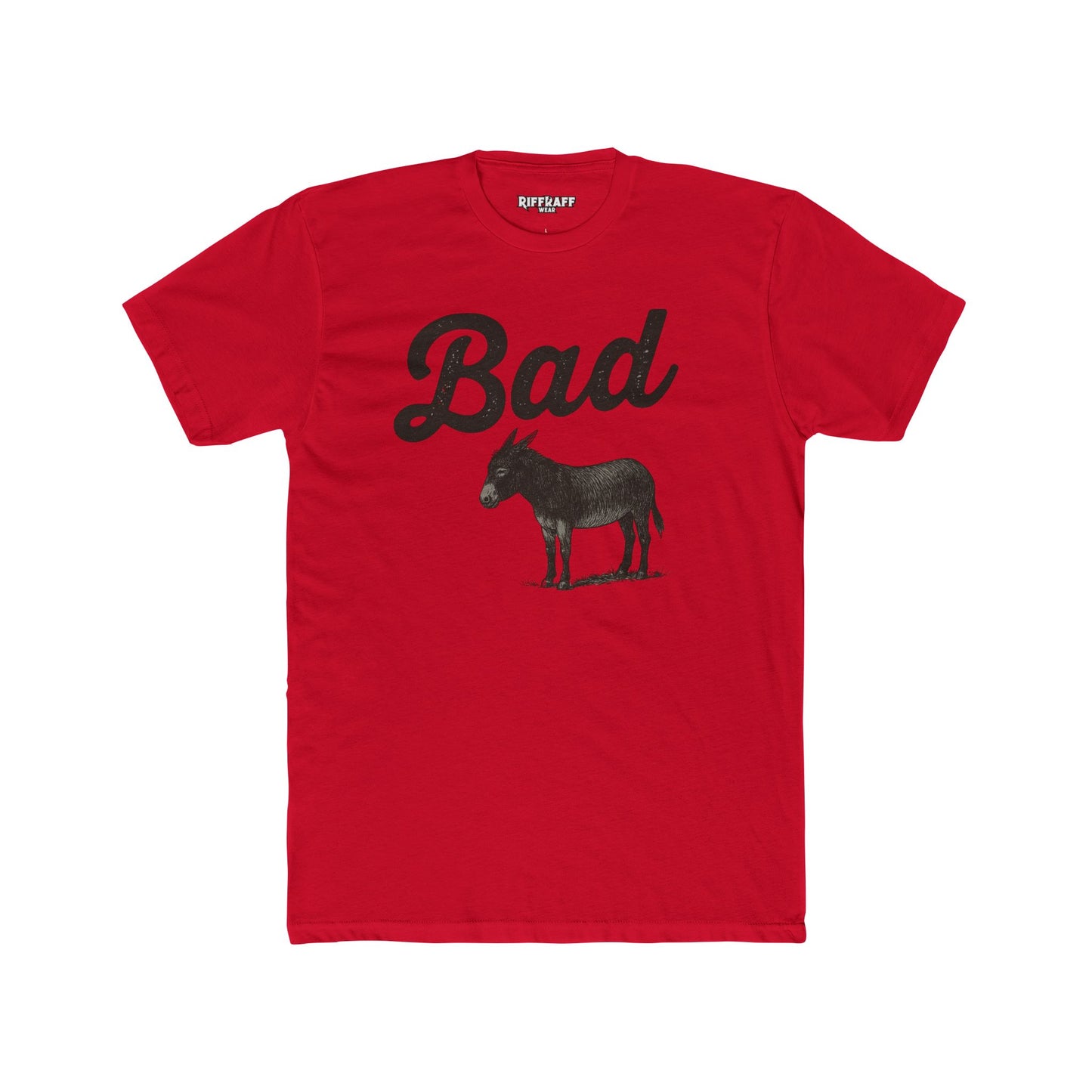Bad Donkey Graphic T-Shirt, Funny Animal Tee, Unisex Apparel - Riff Raff Wear