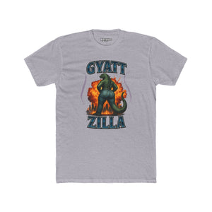 Unisex Cotton Crew Tee with Gyatt Zilla Design, Fun Graphic Tee, Casual Wear - Riff Raff Wear