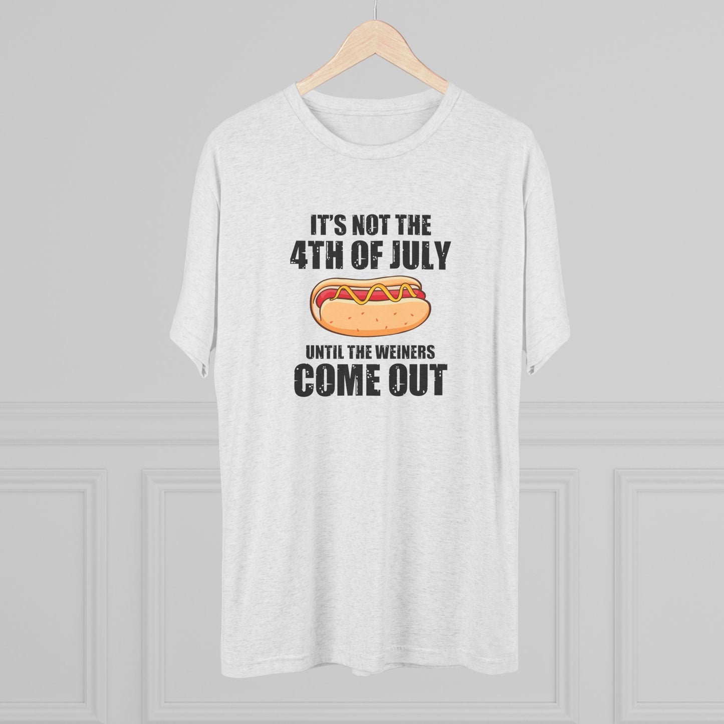 Riff Raff Wear 4th Of July Unisex Tri-Blend Crew Tee