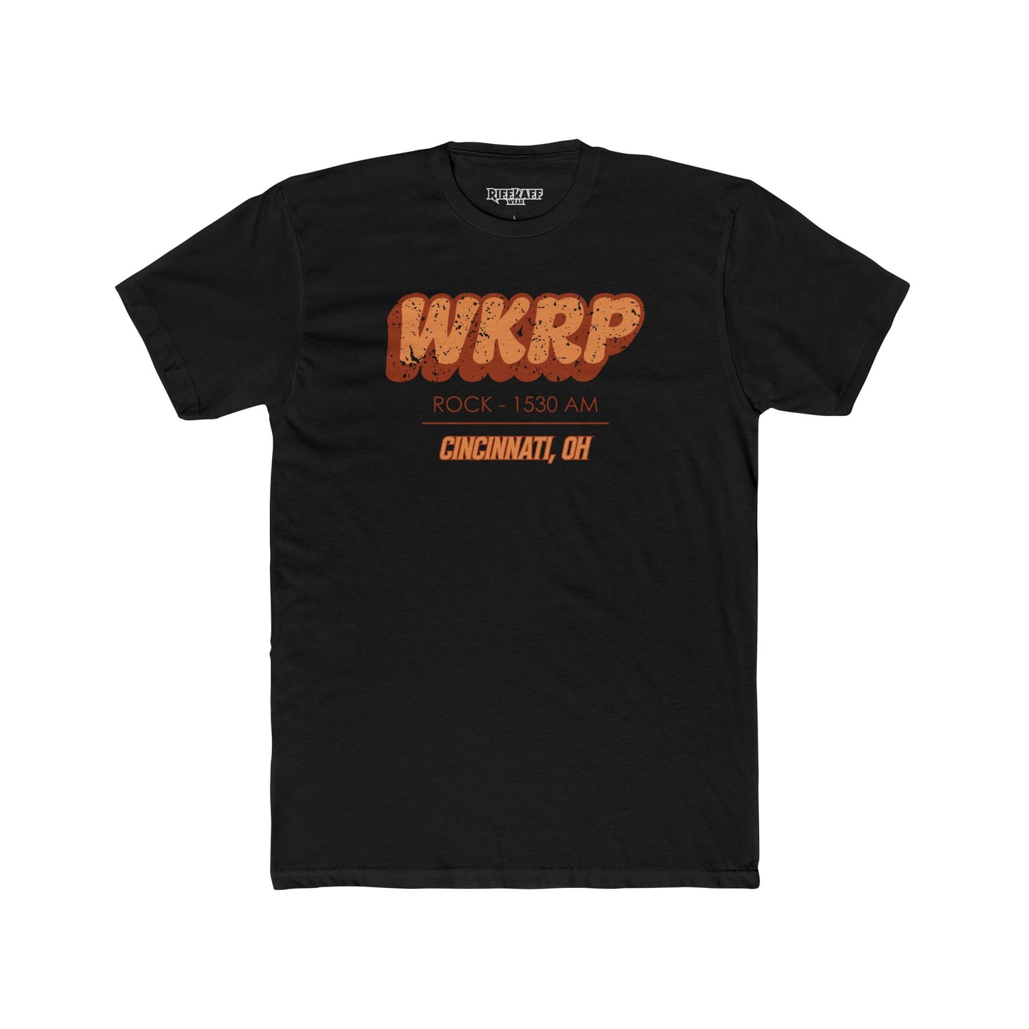 WKRP - Unisex Cotton Crew Tee Riff Raff Wear