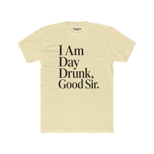 Funny Day Drunk Unisex Cotton Crew Tee – Perfect Gift for Party Lovers - Riff Raff Wear
