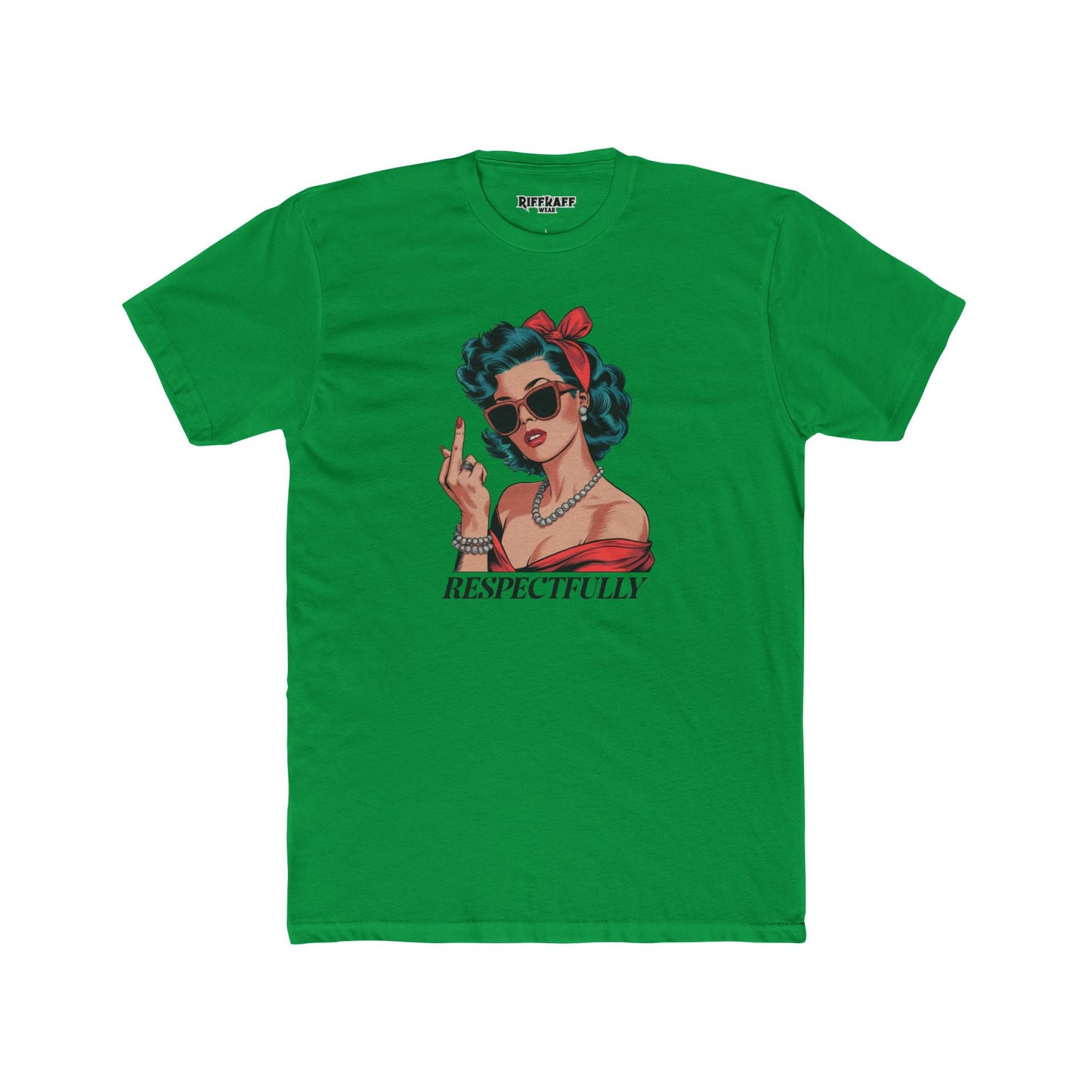 Streetwear - Retro Respectfully - Unisex Cotton Crew Tee - Riff Raff Wear
