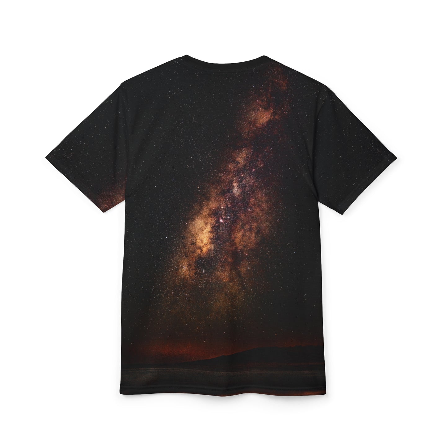 Cosmic Adventure Unisex Cut & Sew Tee - Astronaut on Planet Design - Riff Raff Wear